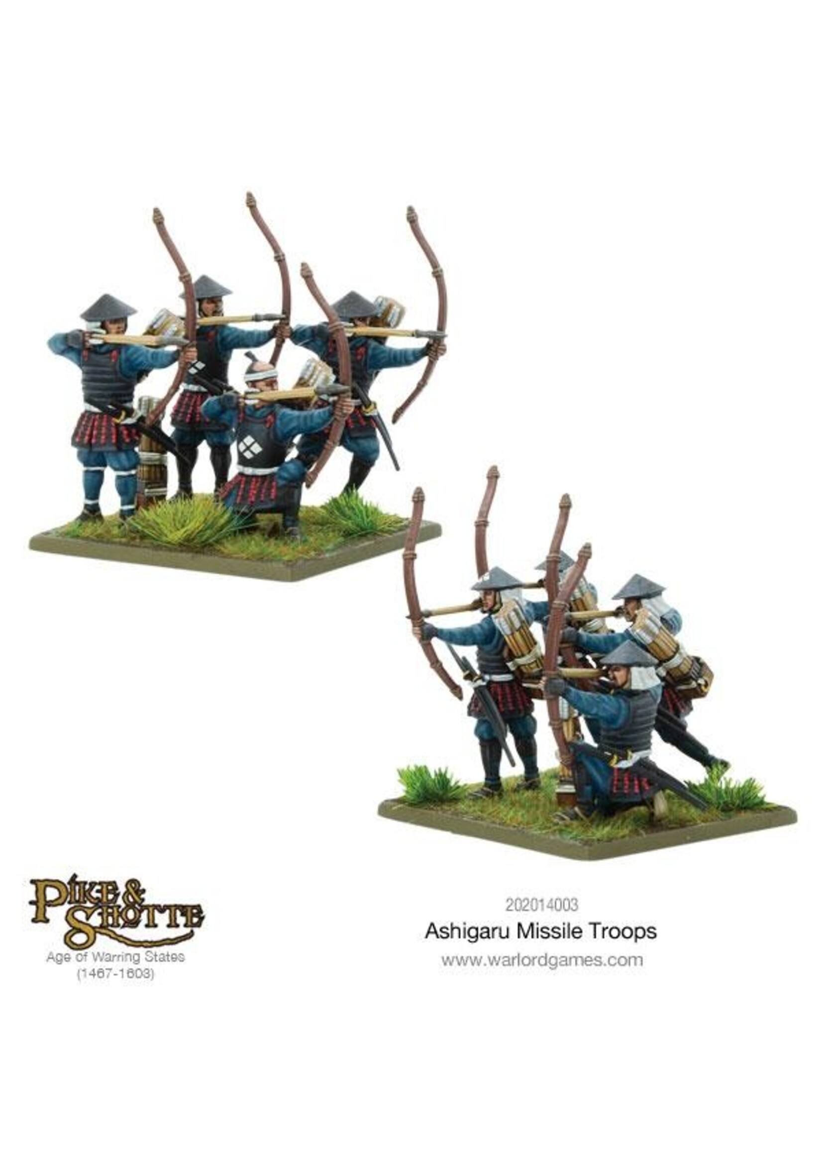 Pike & Shotte Ashigaru Missile Troops