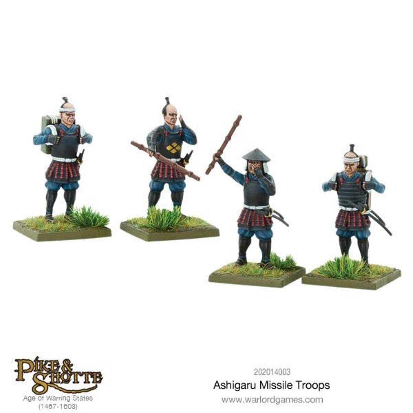 Pike & Shotte Ashigaru Missile Troops