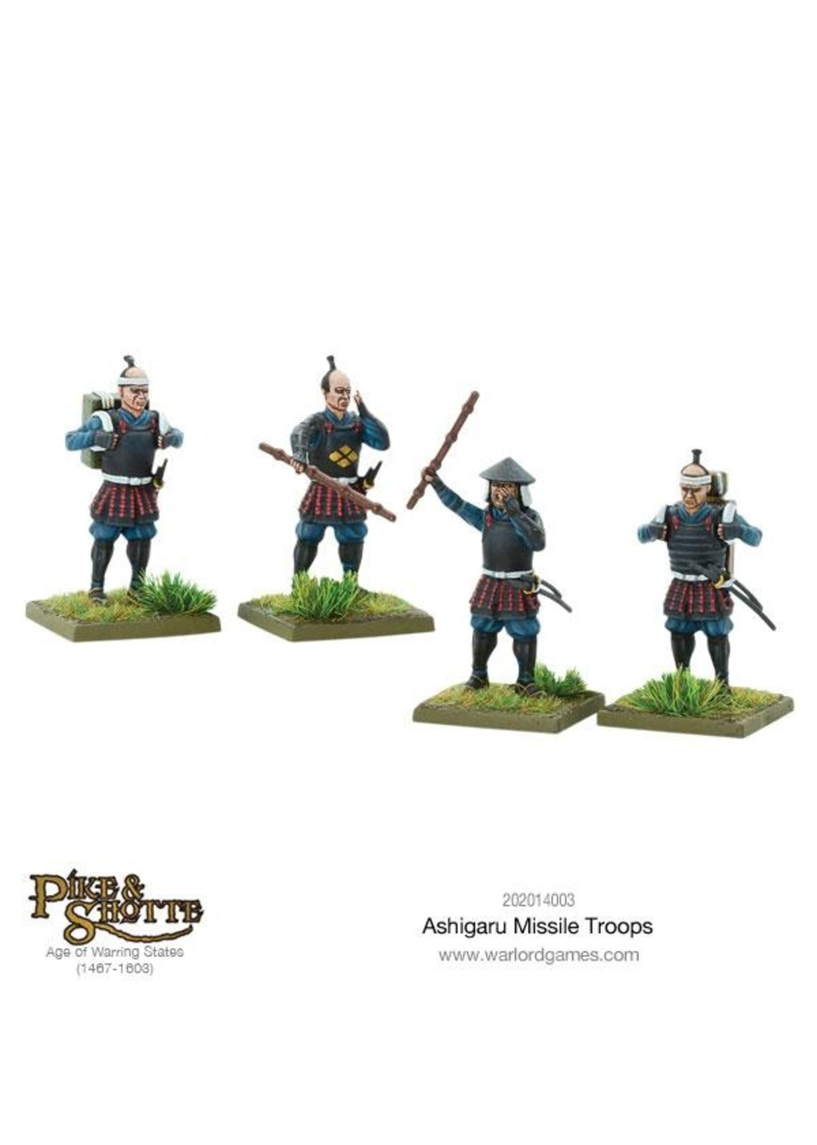 Pike & Shotte Ashigaru Missile Troops