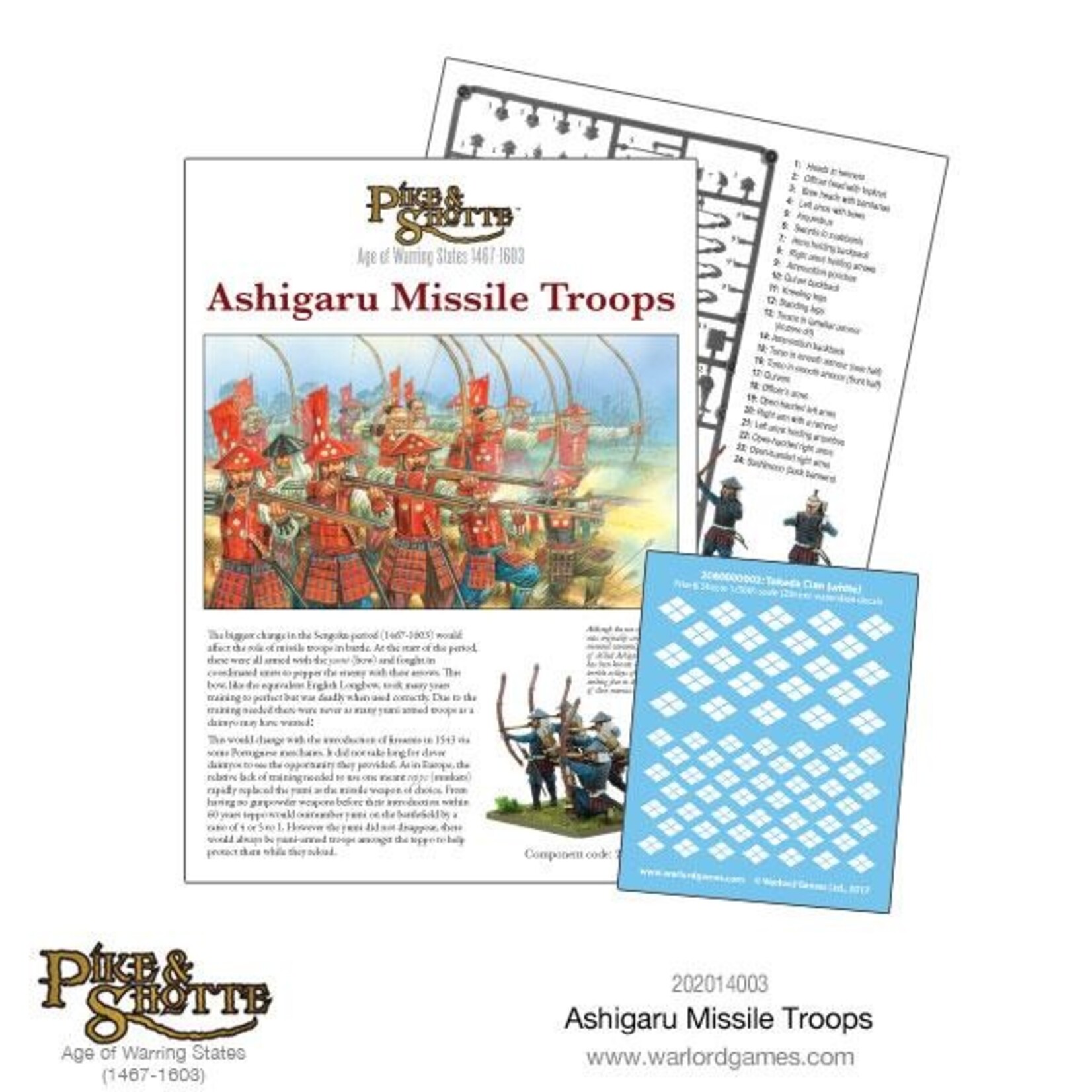 Pike & Shotte Ashigaru Missile Troops