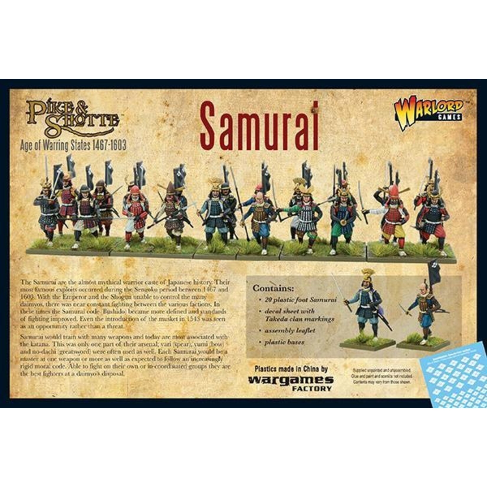 Pike & Shotte Samurai Infantry