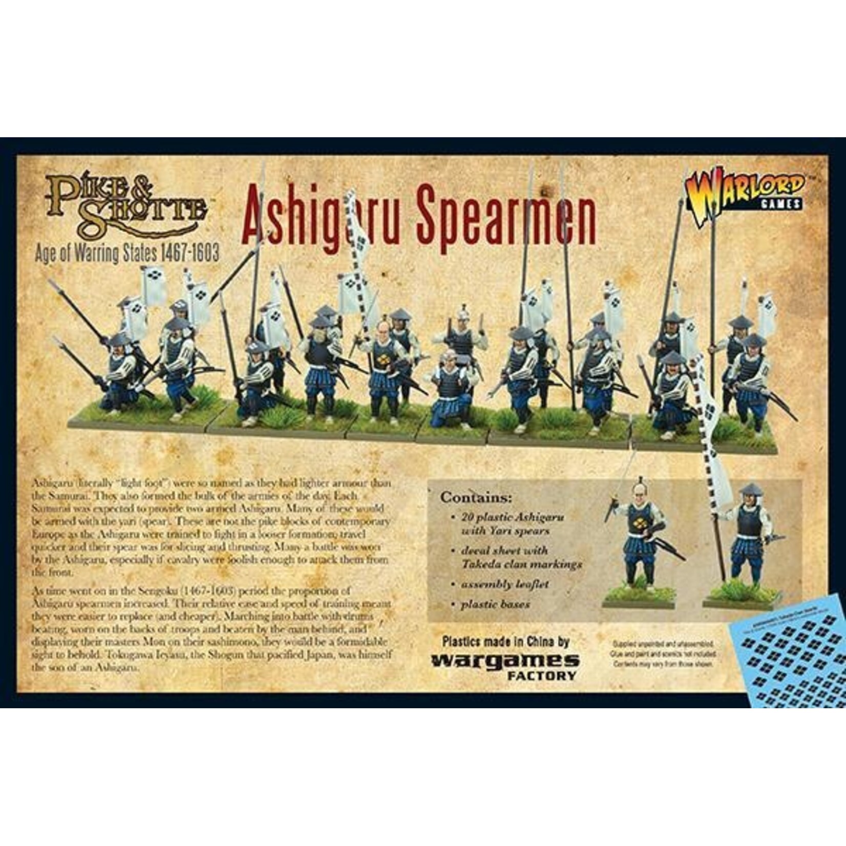 Pike & Shotte Ashigaru Spearmen
