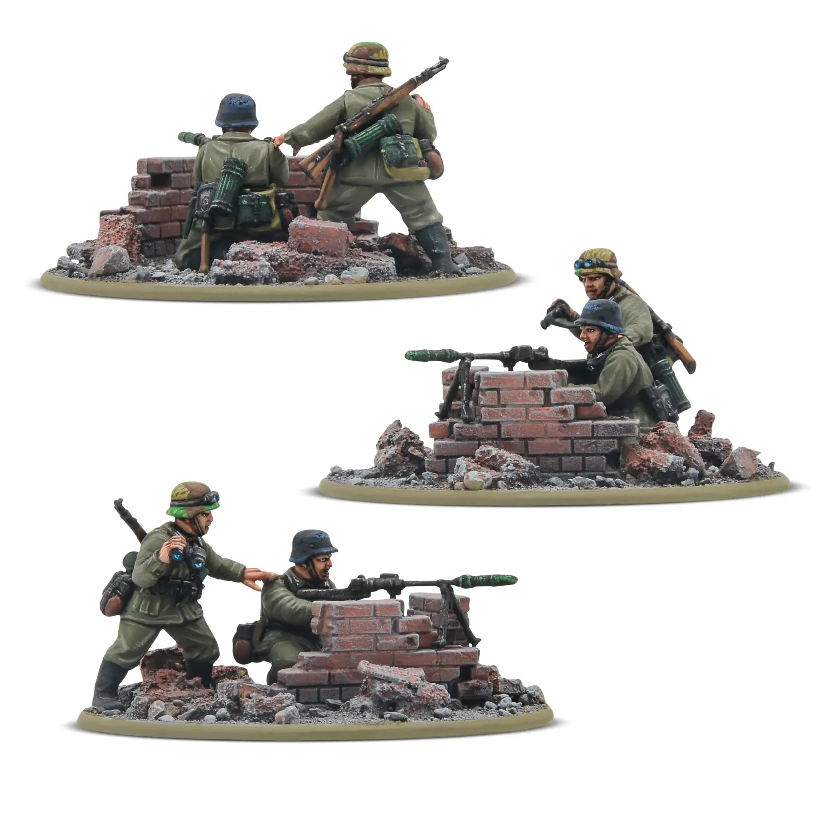 Bolt action German Veteran Infantry Platoon