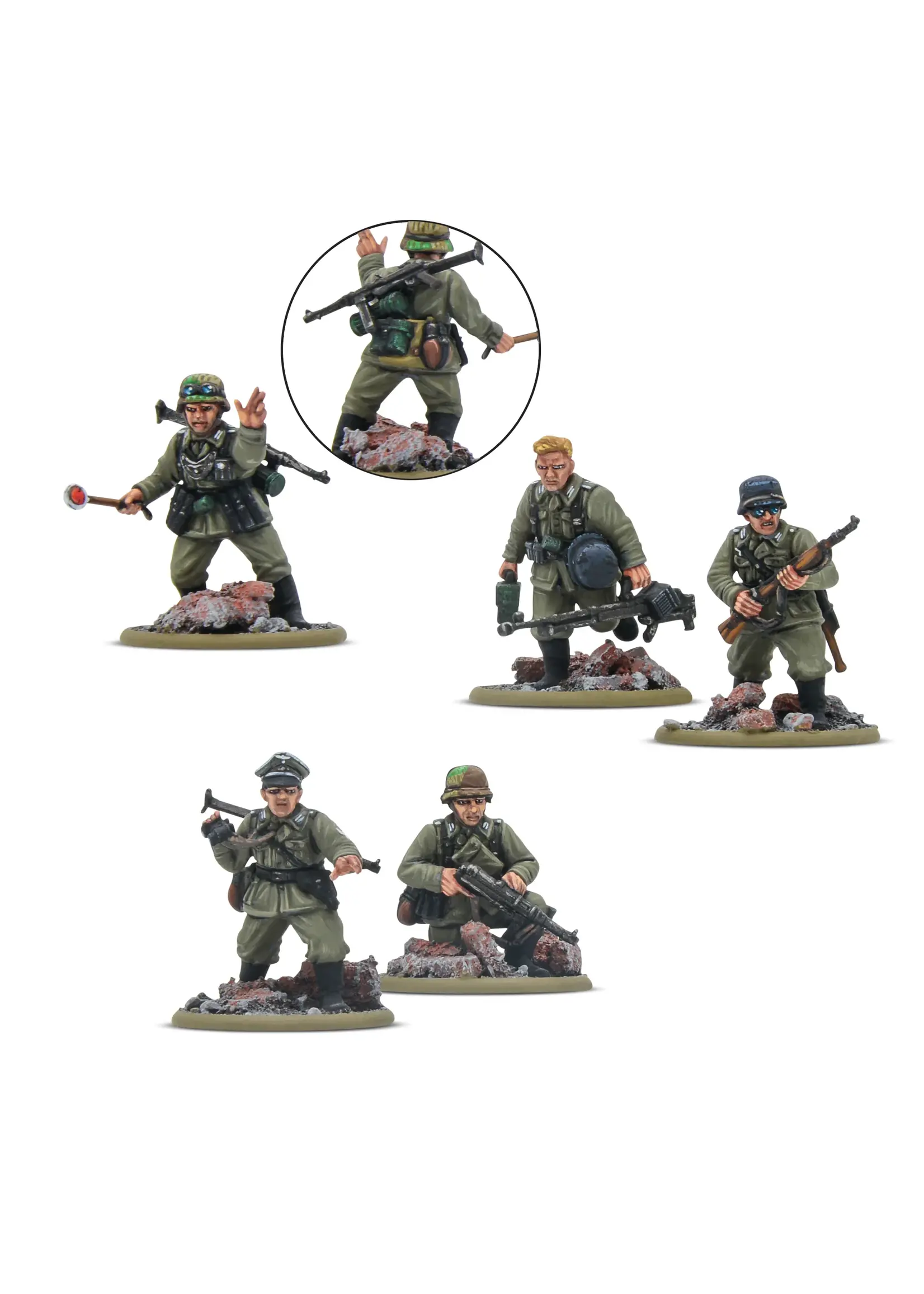 Bolt action Rattenkrieg - German Veteran Infantry Starter Army