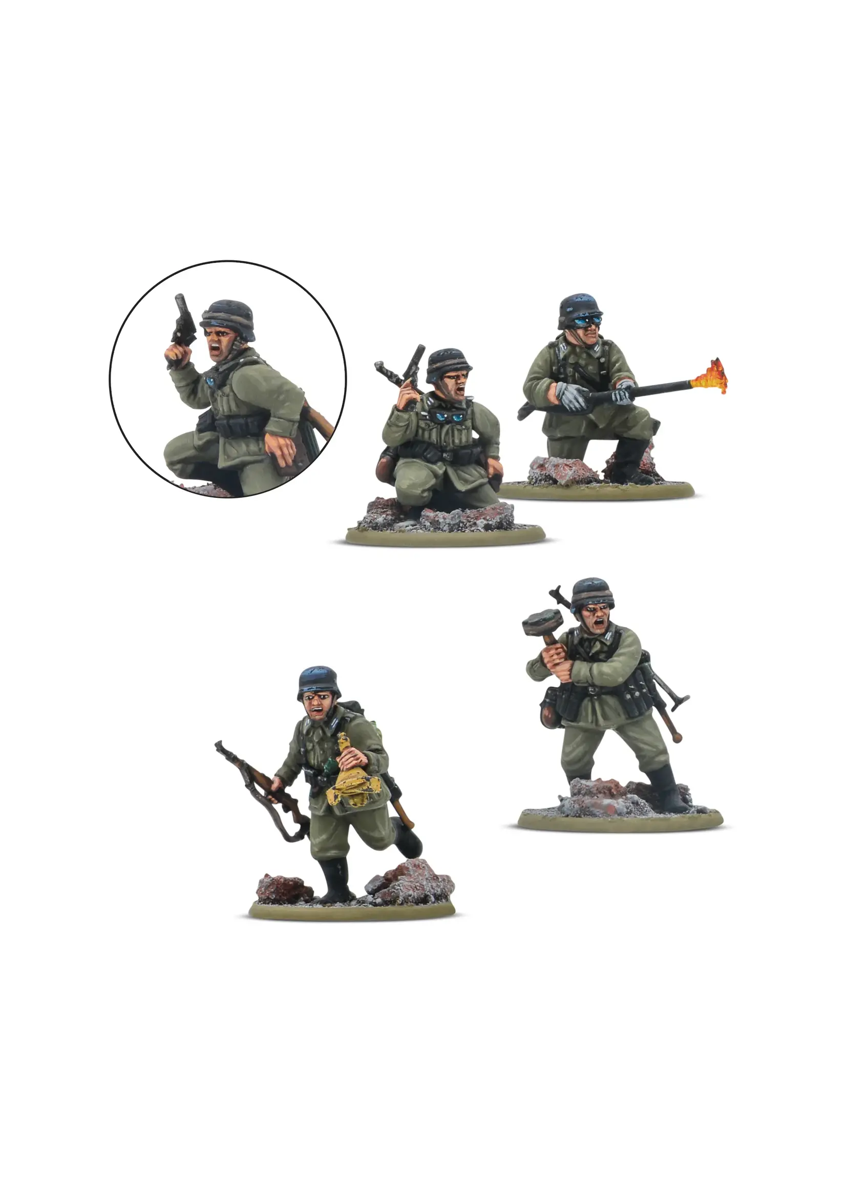 Bolt action Rattenkrieg - German Veteran Infantry Starter Army