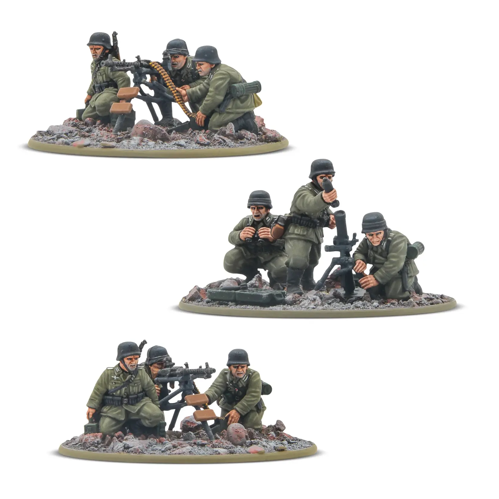 Bolt action Rattenkrieg - German Veteran Infantry Starter Army