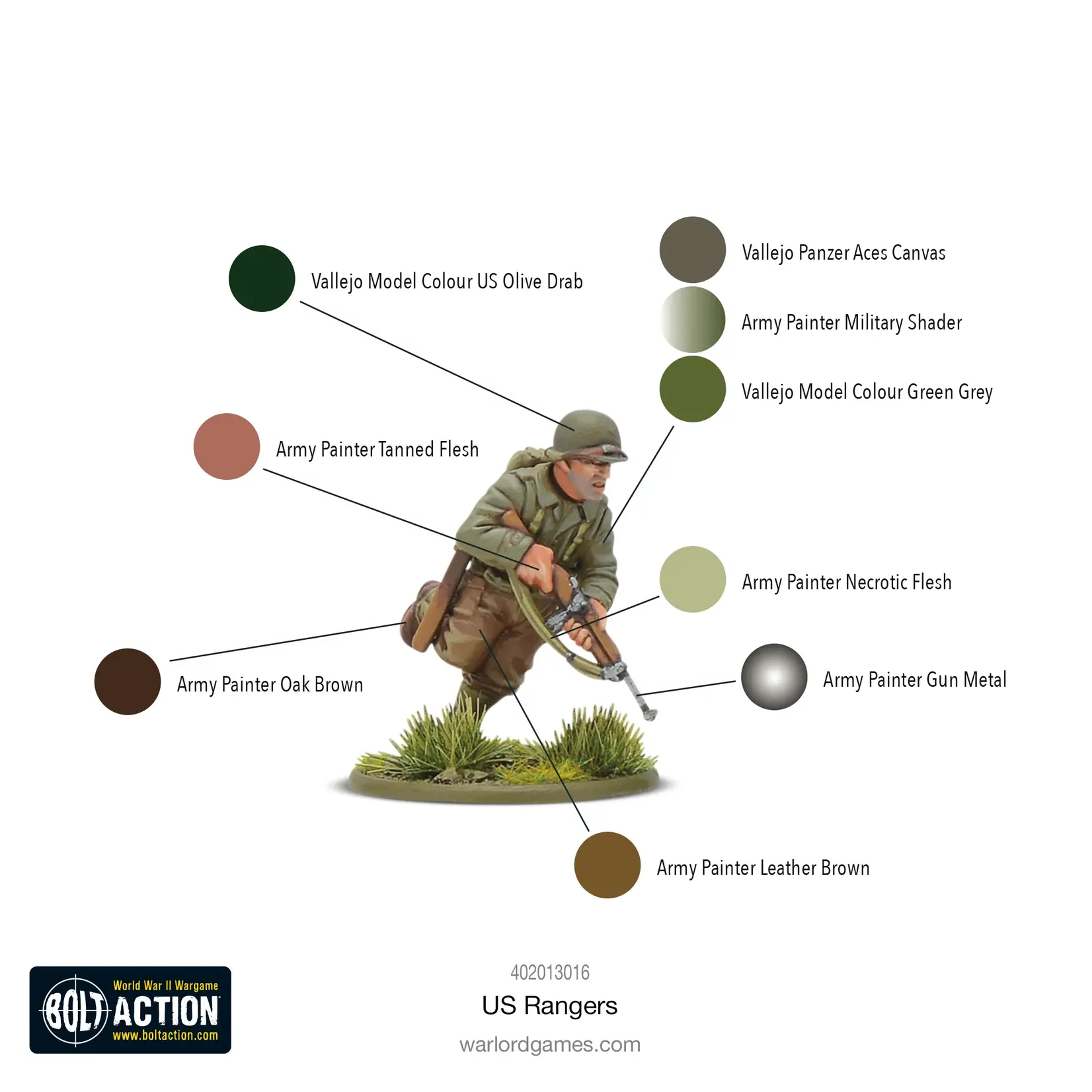 Bolt action US Rangers