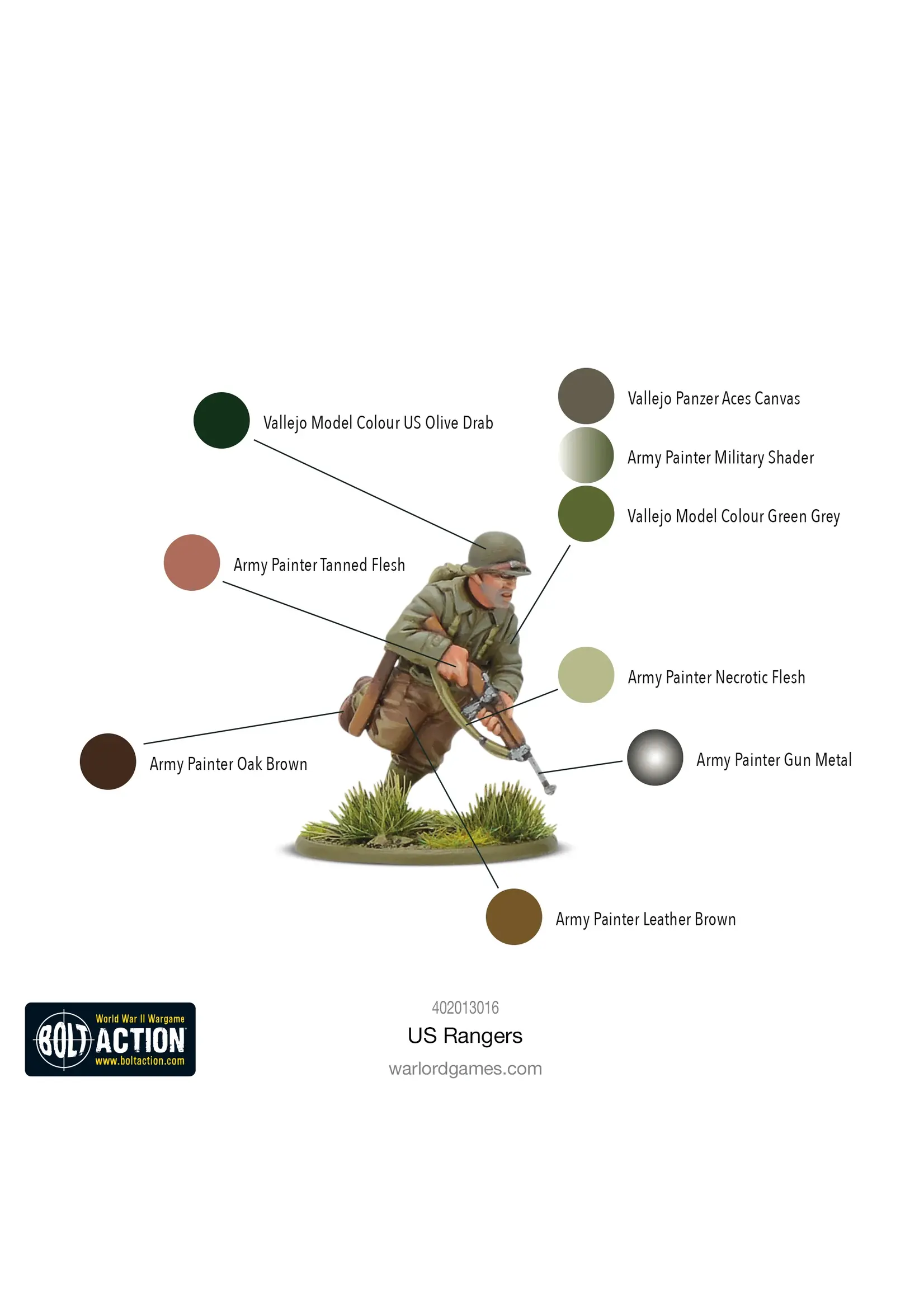 Bolt action US Rangers