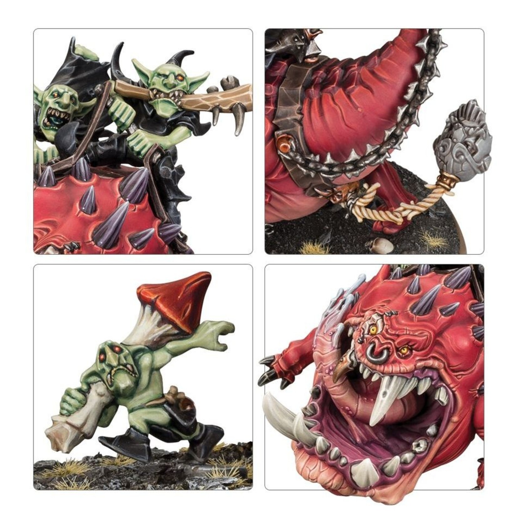 Warhammer: age of sigmar Gloomspite Gitz: Mangler Squigs