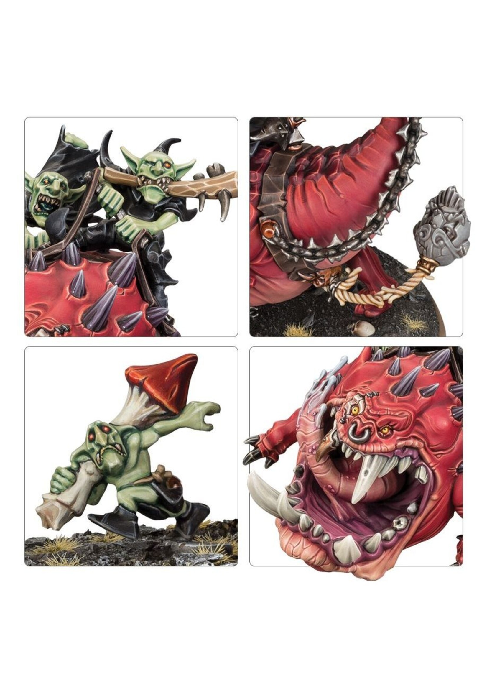 Warhammer: age of sigmar Gloomspite Gitz: Mangler Squigs