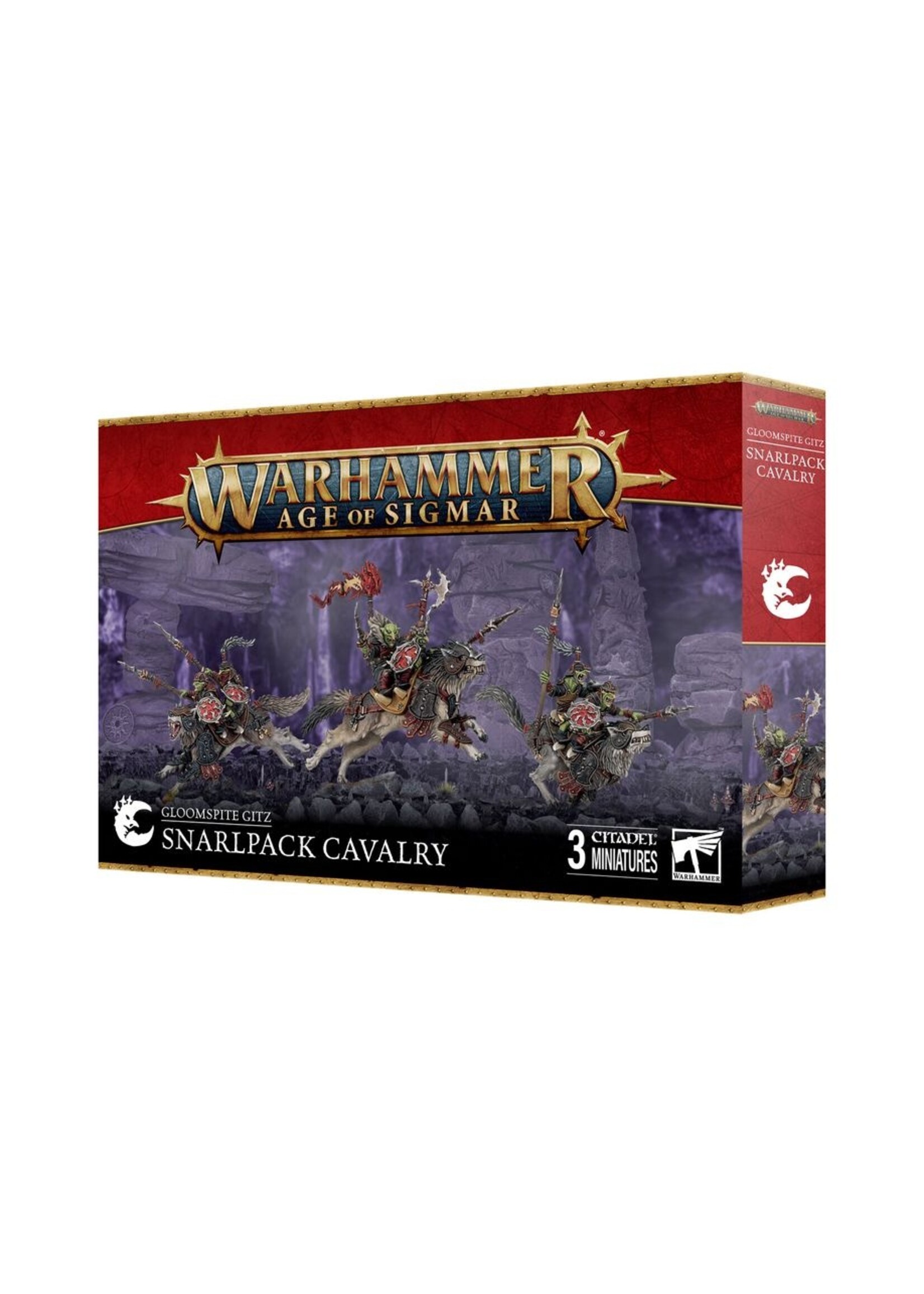 Warhammer: age of sigmar Gloosmpite Gitz: Snarlpack Cavalry