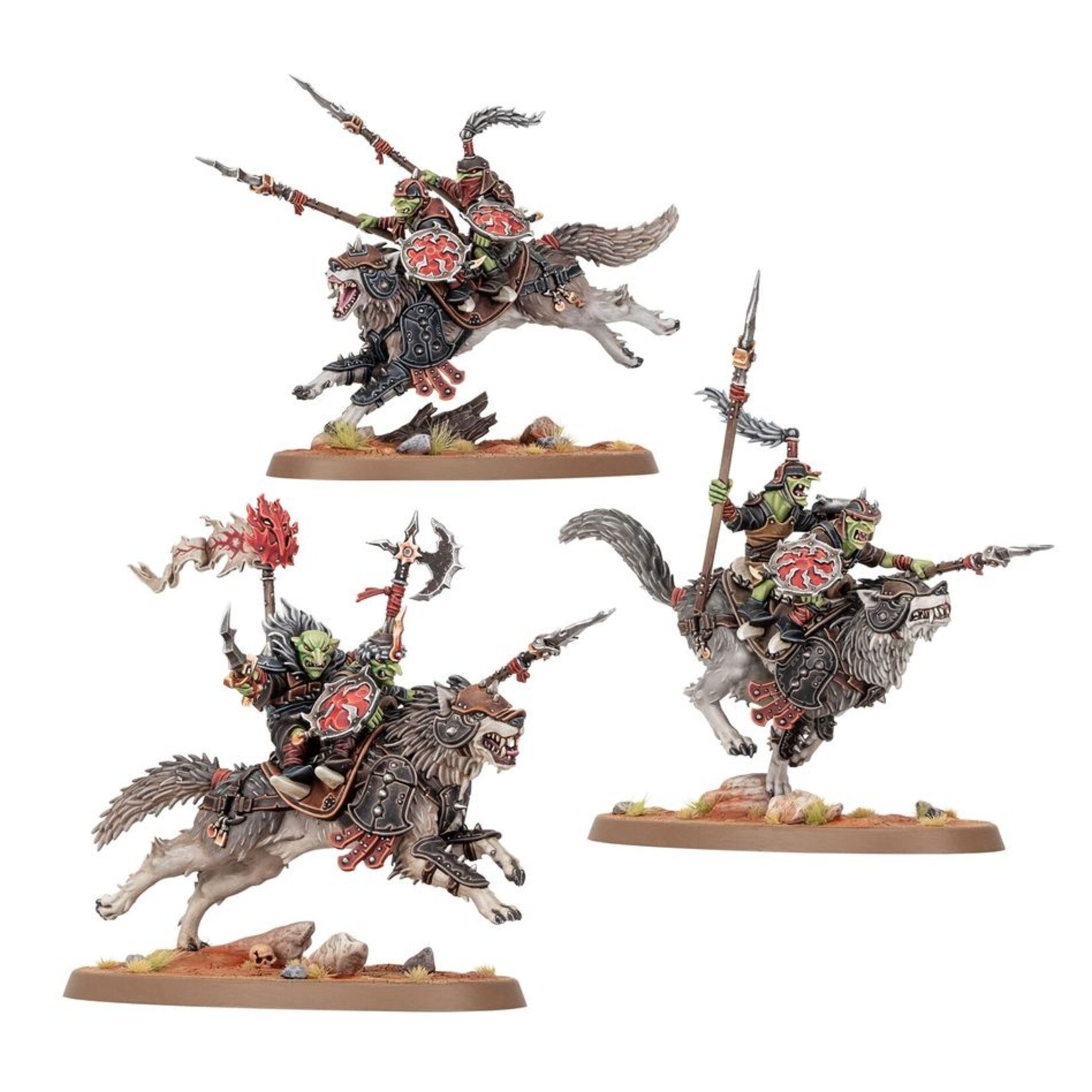 Warhammer: age of sigmar Gloosmpite Gitz: Snarlpack Cavalry