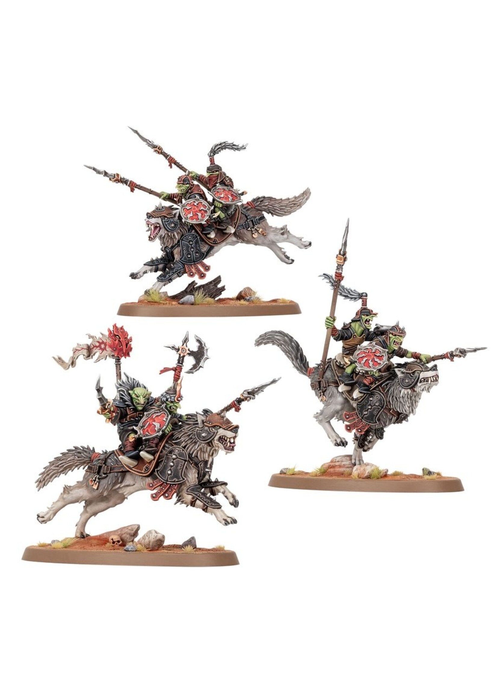 Warhammer: age of sigmar Gloosmpite Gitz: Snarlpack Cavalry