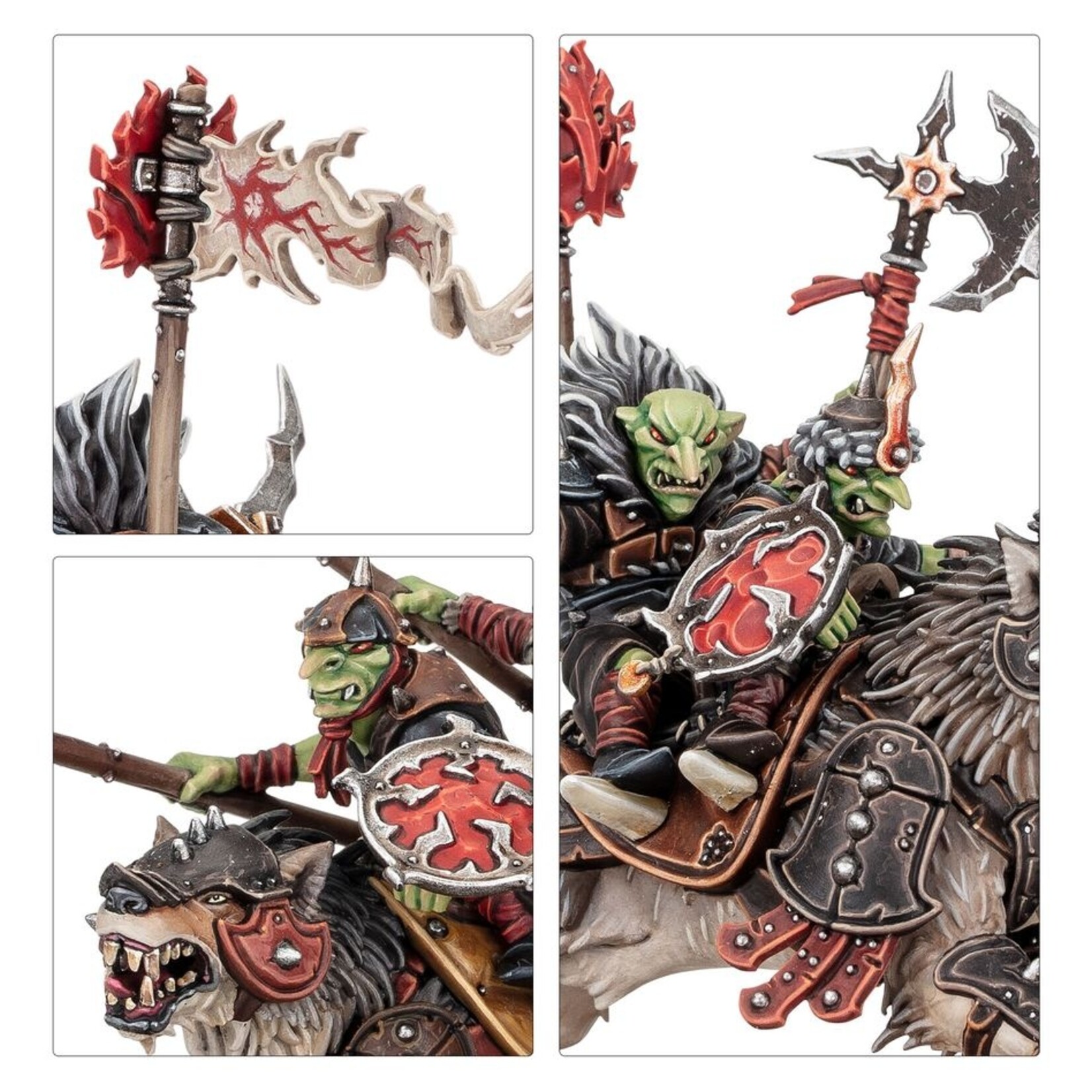Warhammer: age of sigmar Gloosmpite Gitz: Snarlpack Cavalry