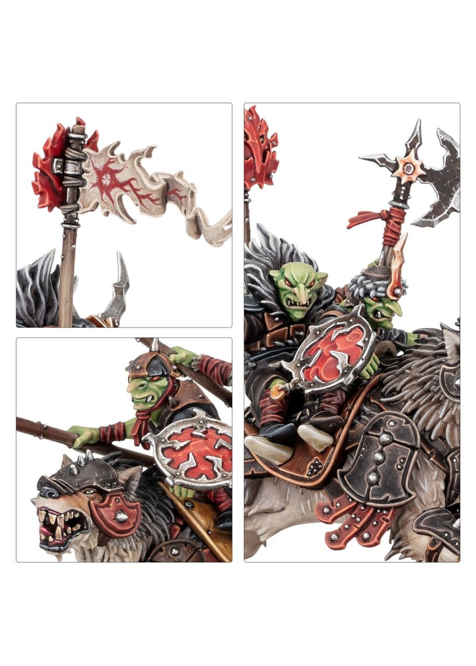 Warhammer: age of sigmar Gloosmpite Gitz: Snarlpack Cavalry