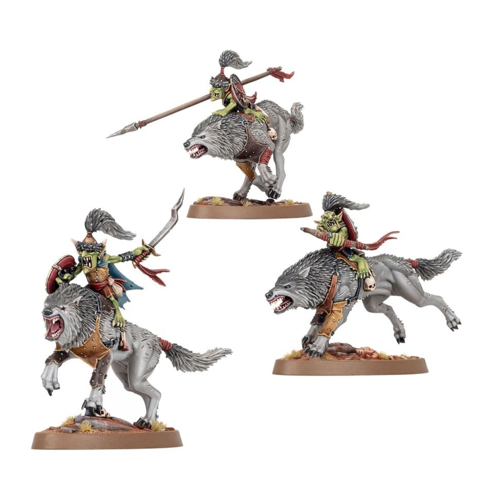 Warhammer: age of sigmar Gloosmpite Gitz: Snarlboss and Wolfgit Retinue