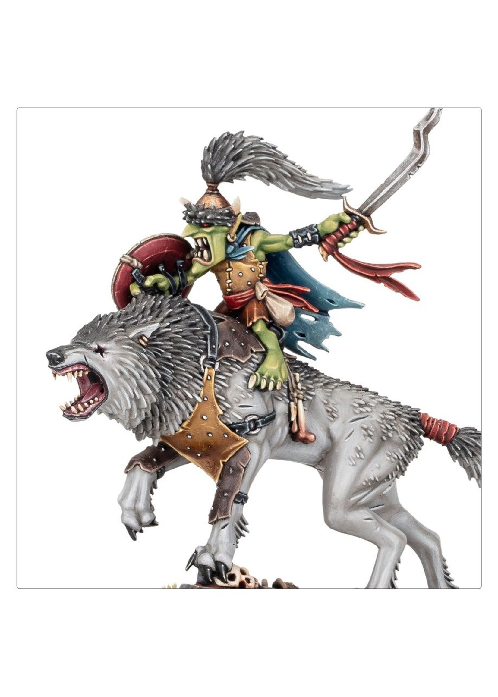 Warhammer: age of sigmar Gloosmpite Gitz: Snarlboss and Wolfgit Retinue