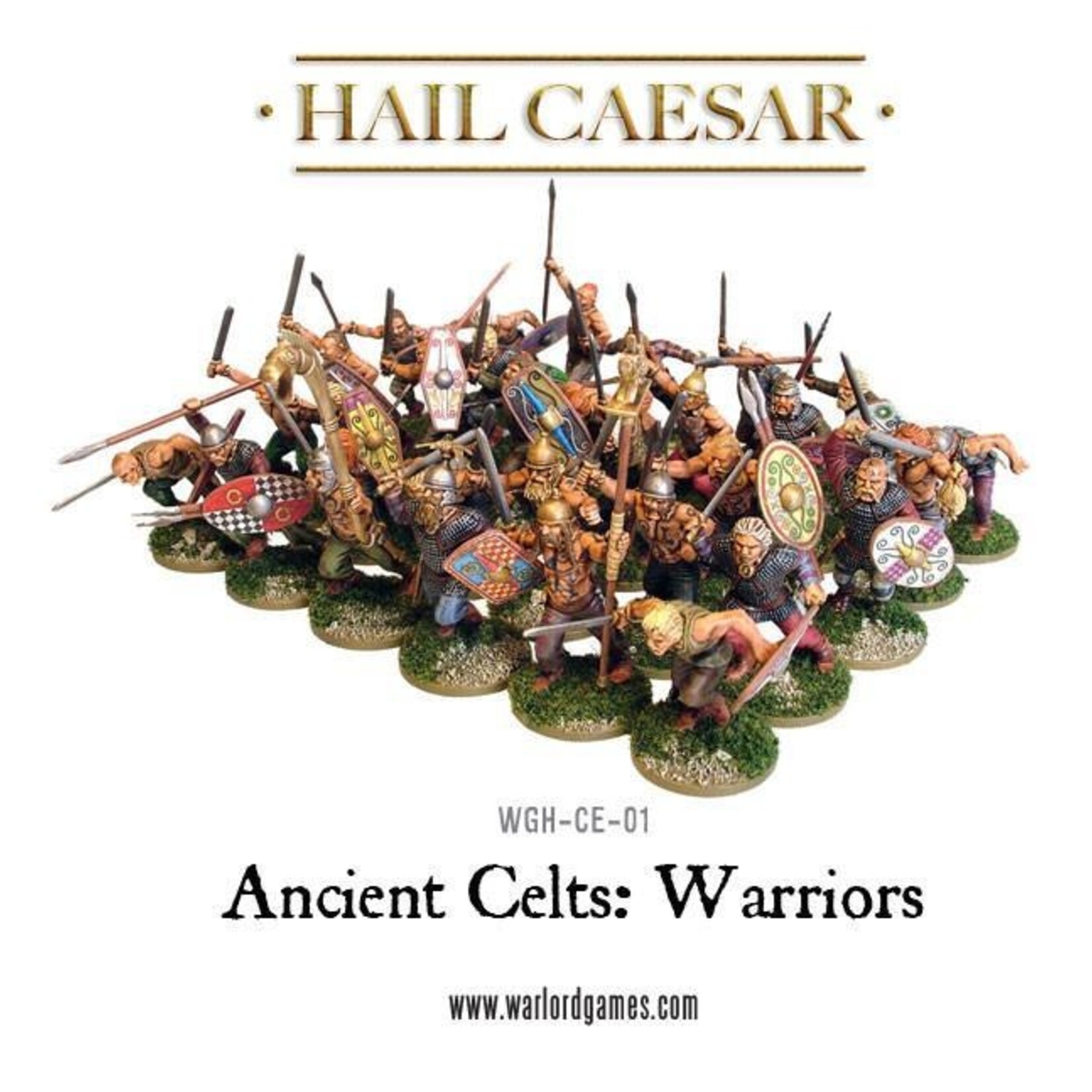 Hail Caesar Ancient Celts: Celtic Warriors plastic boxed set