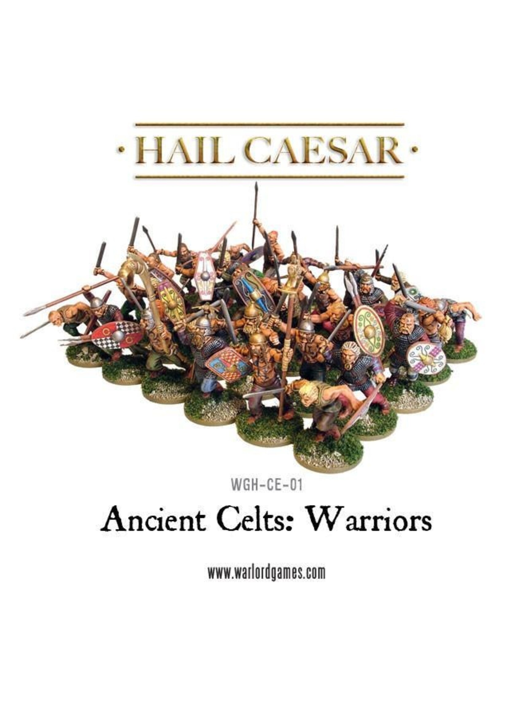 Hail Caesar Ancient Celts: Celtic Warriors plastic boxed set