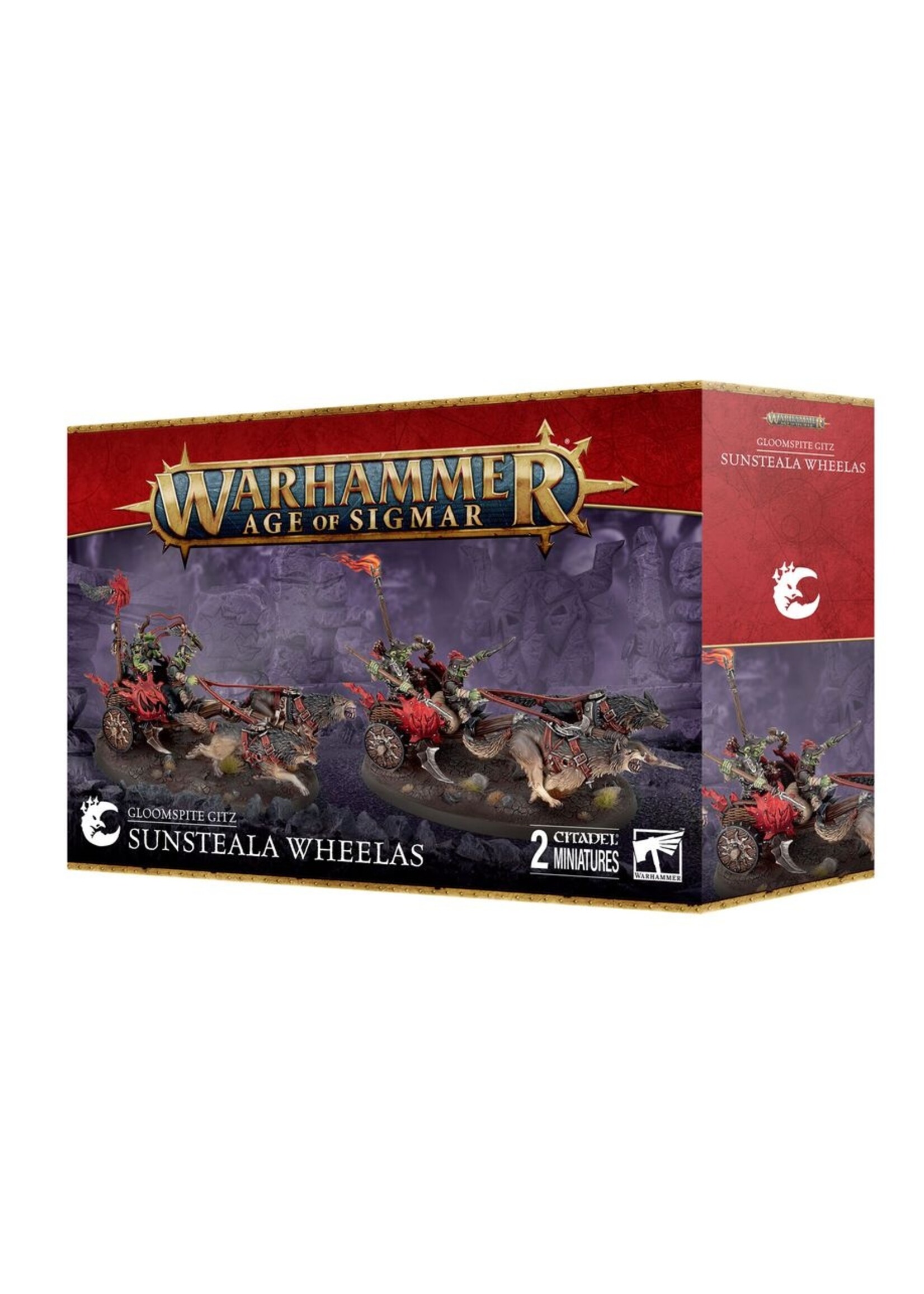 Warhammer: age of sigmar Gloomspite Gitz: Sunsteala Wheelas