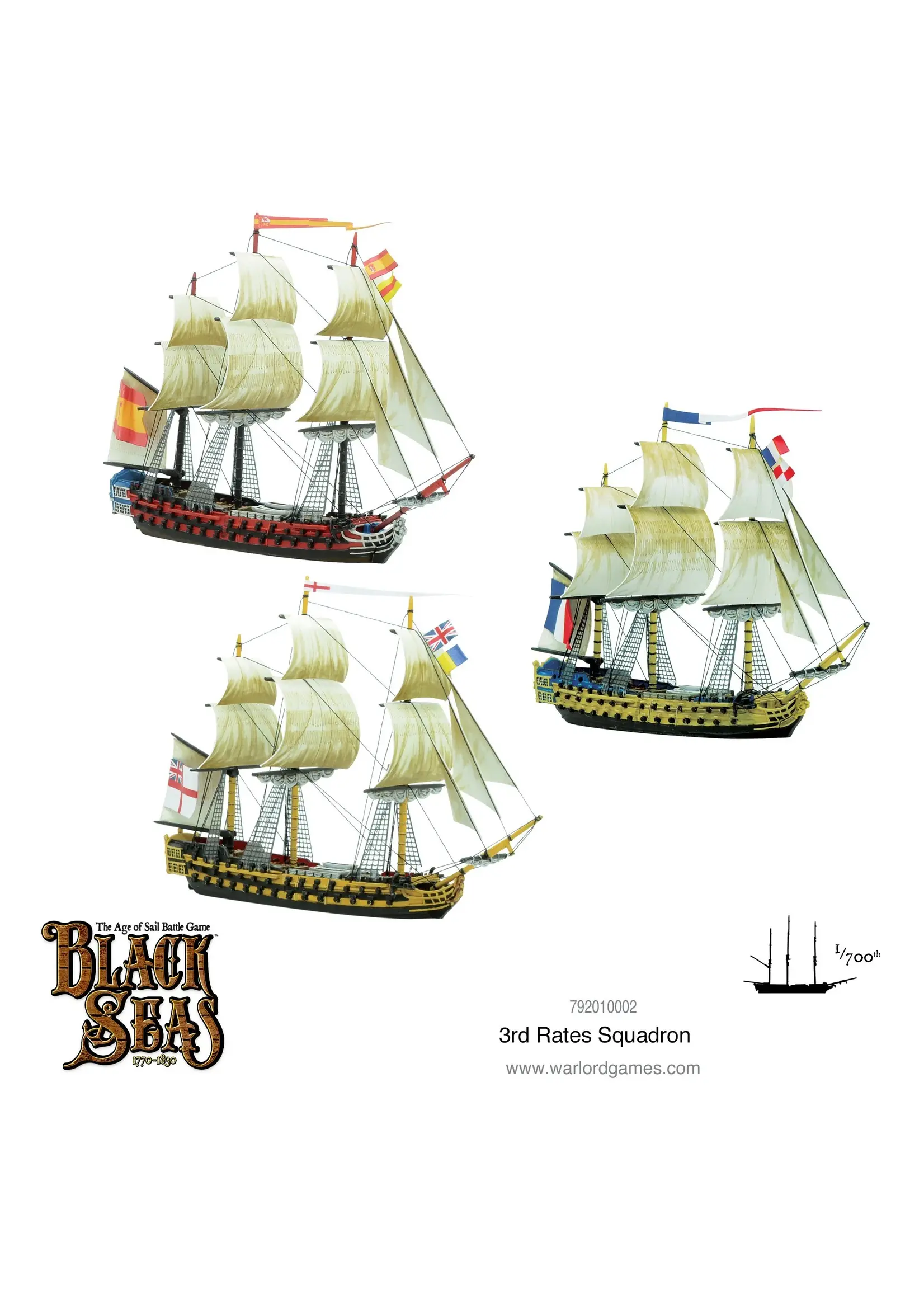 Black Seas 3rd Rates Squadron (1770 - 1830)
