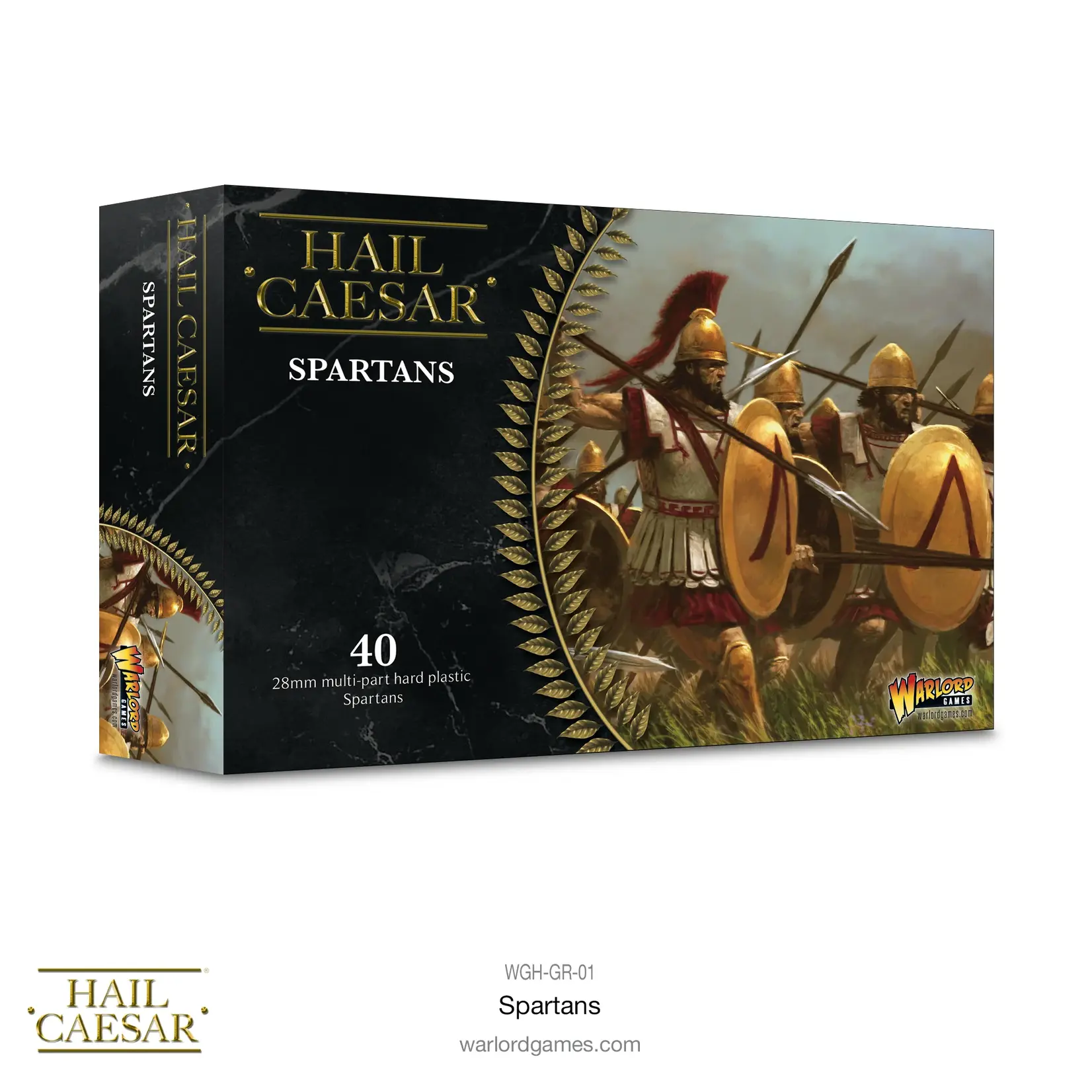 Hail Caesar Spartans: Spartans plastic boxed set