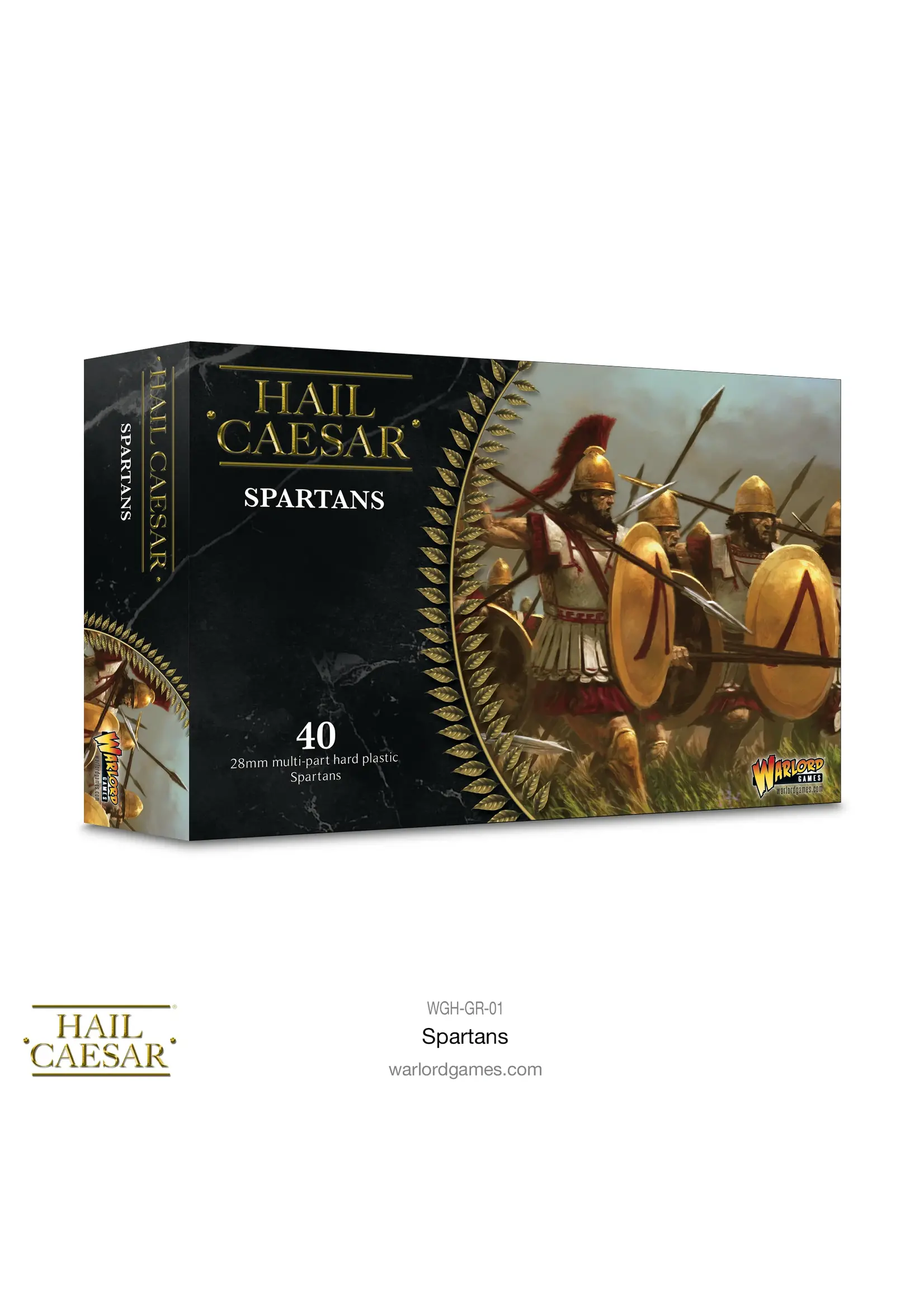 Hail Caesar Spartans: Spartans plastic boxed set