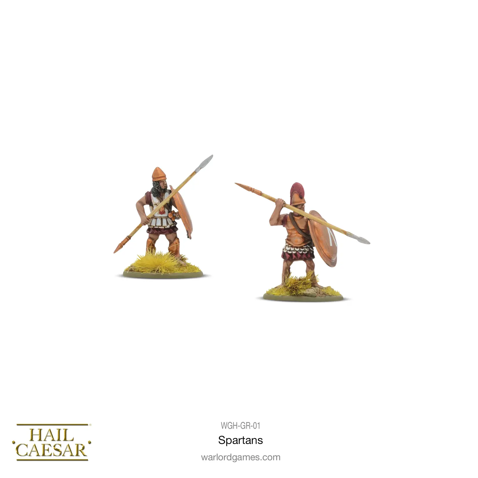 Hail Caesar Spartans: Spartans plastic boxed set