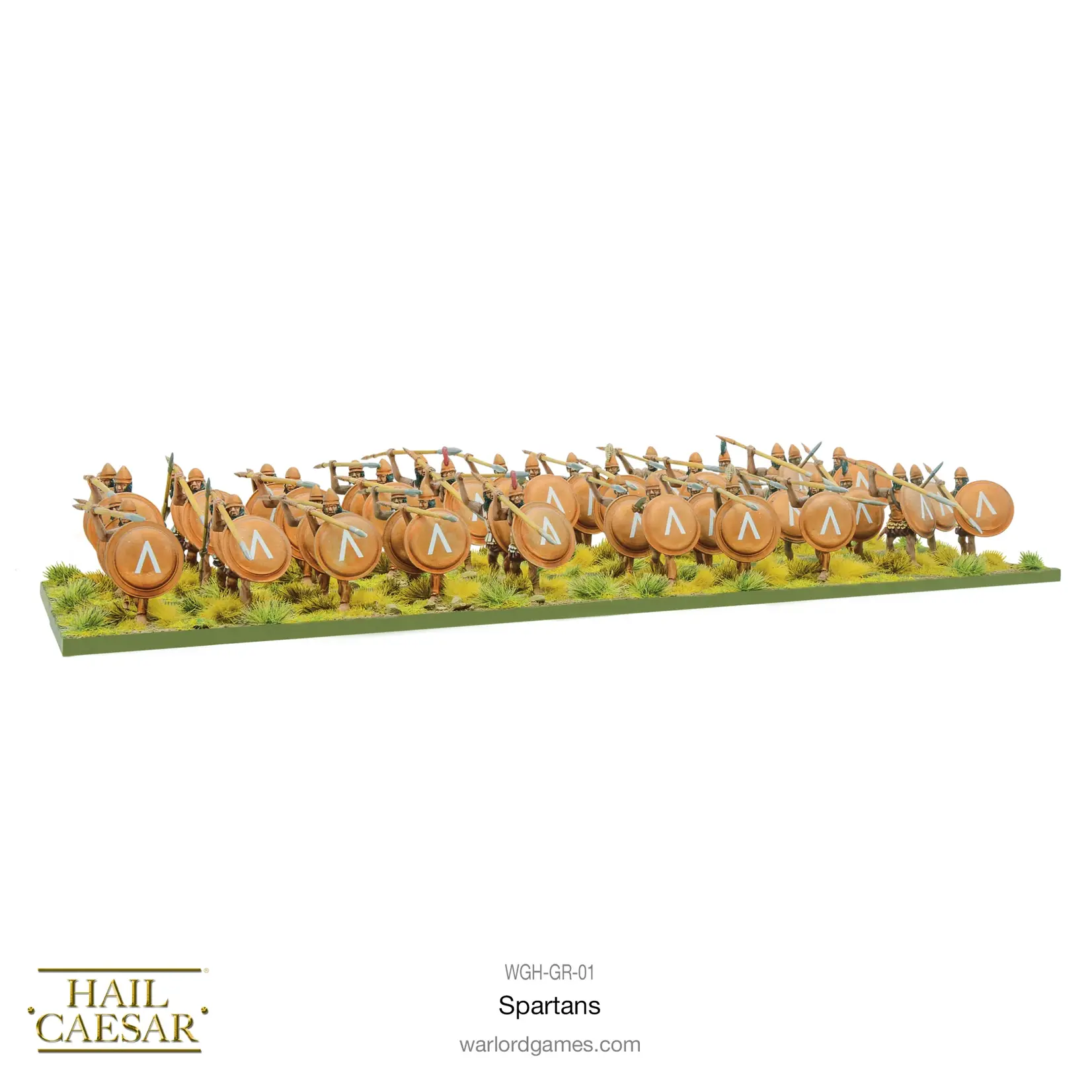 Hail Caesar Spartans: Spartans plastic boxed set