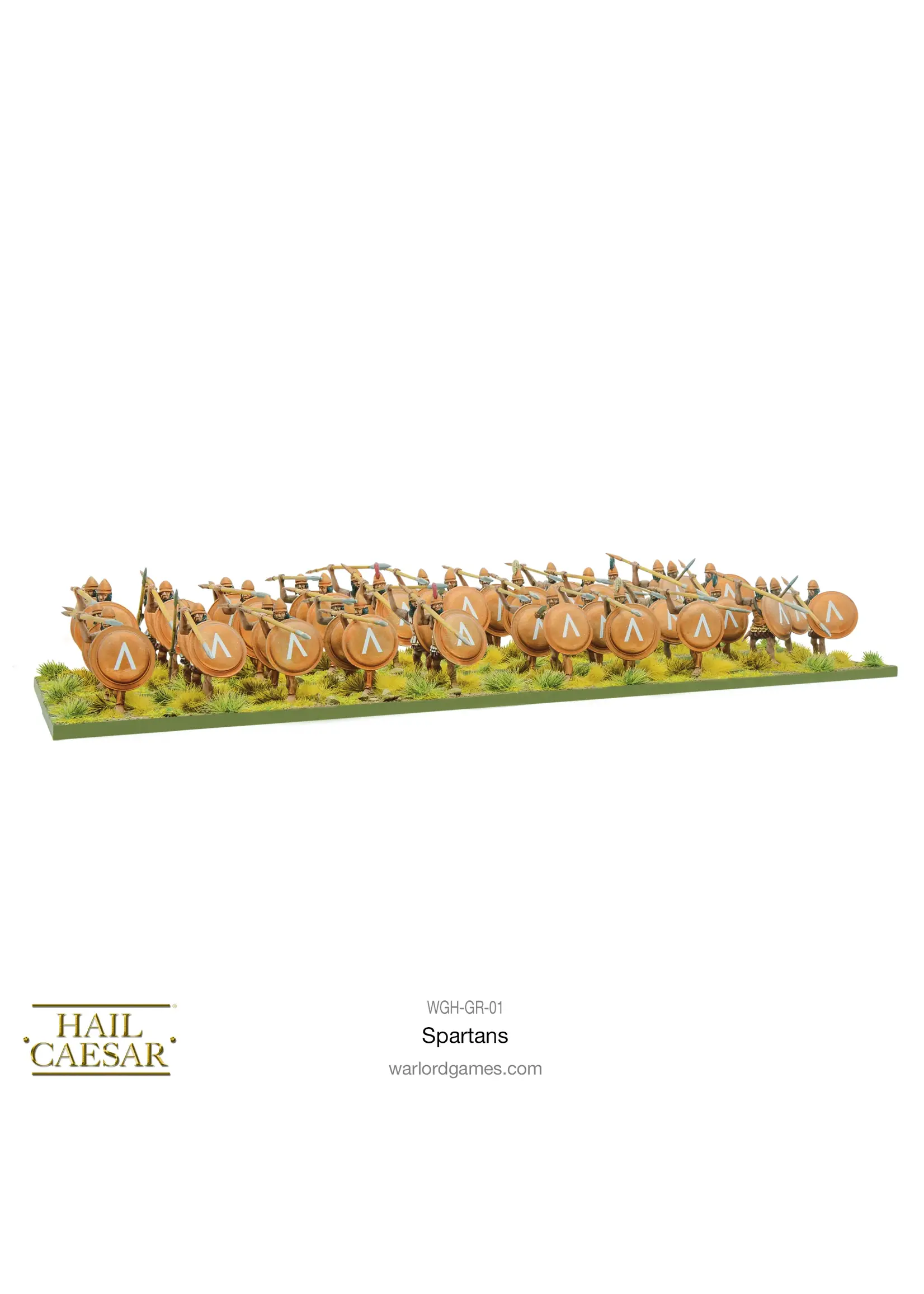 Hail Caesar Spartans: Spartans plastic boxed set