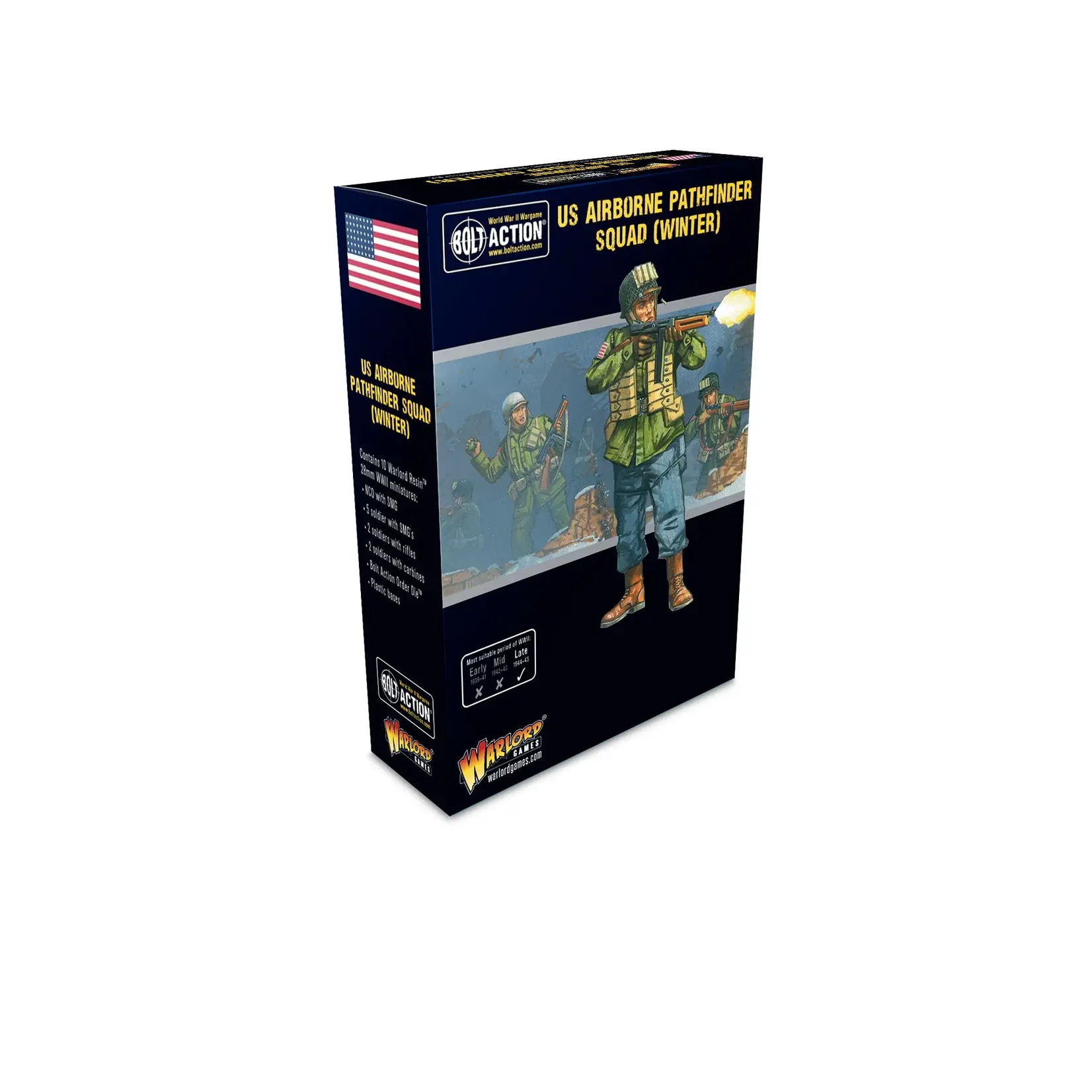 Bolt action US Airborne (Winter) Pathfinder Squad