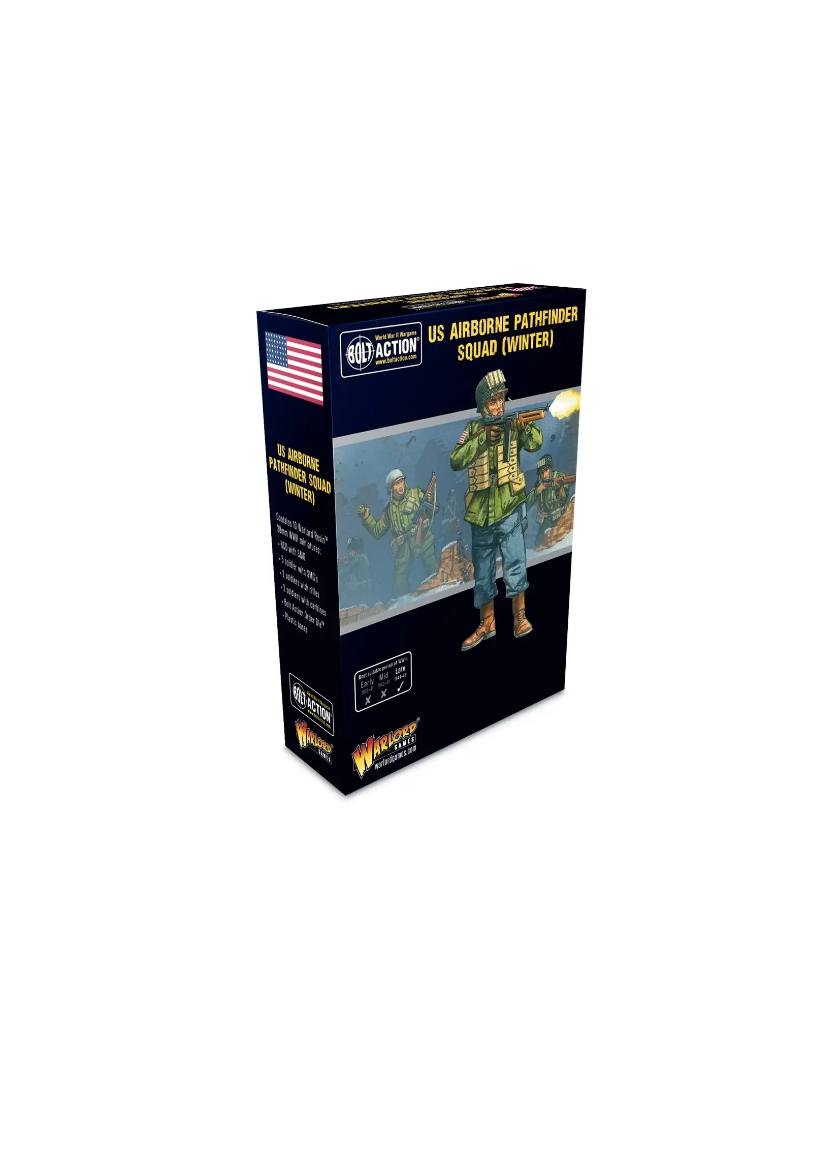 Bolt action US Airborne (Winter) Pathfinder Squad