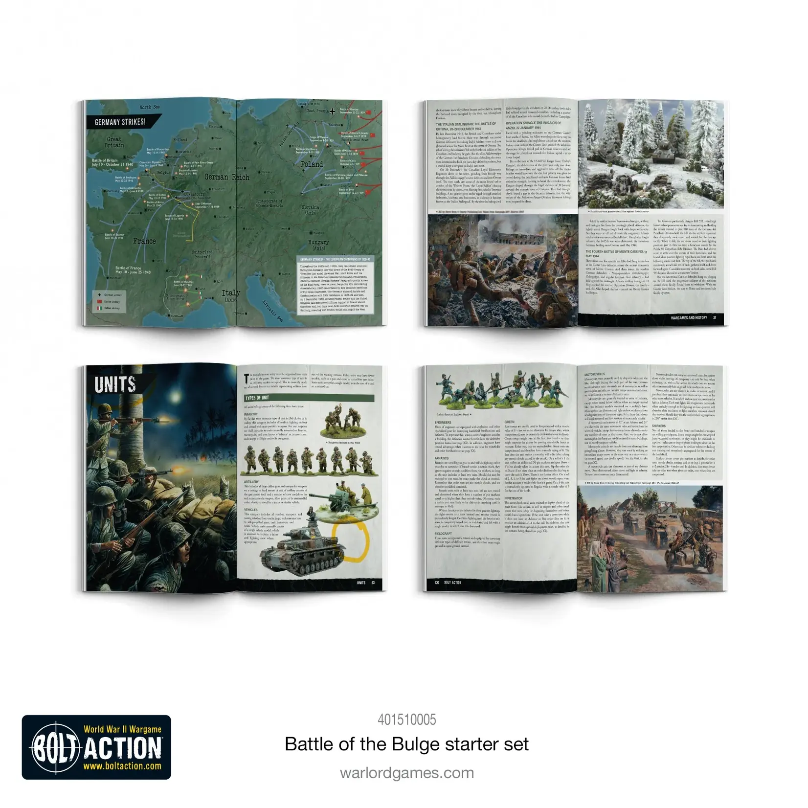 Bolt action Bolt Action Starter Set - Battle of the Bulge