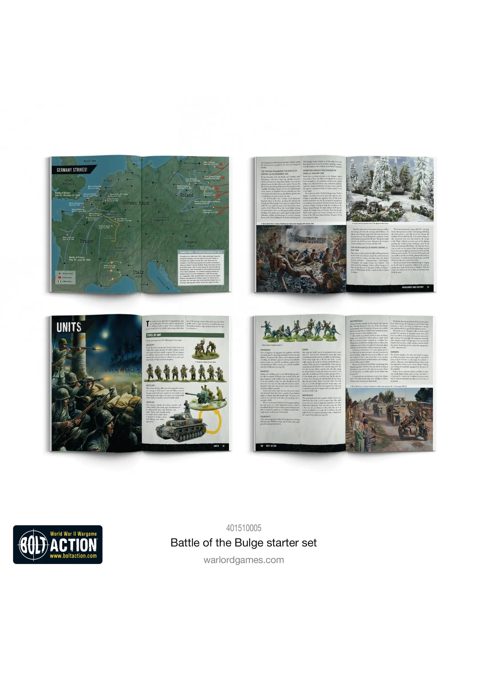 Bolt action Bolt Action Starter Set - Battle of the Bulge