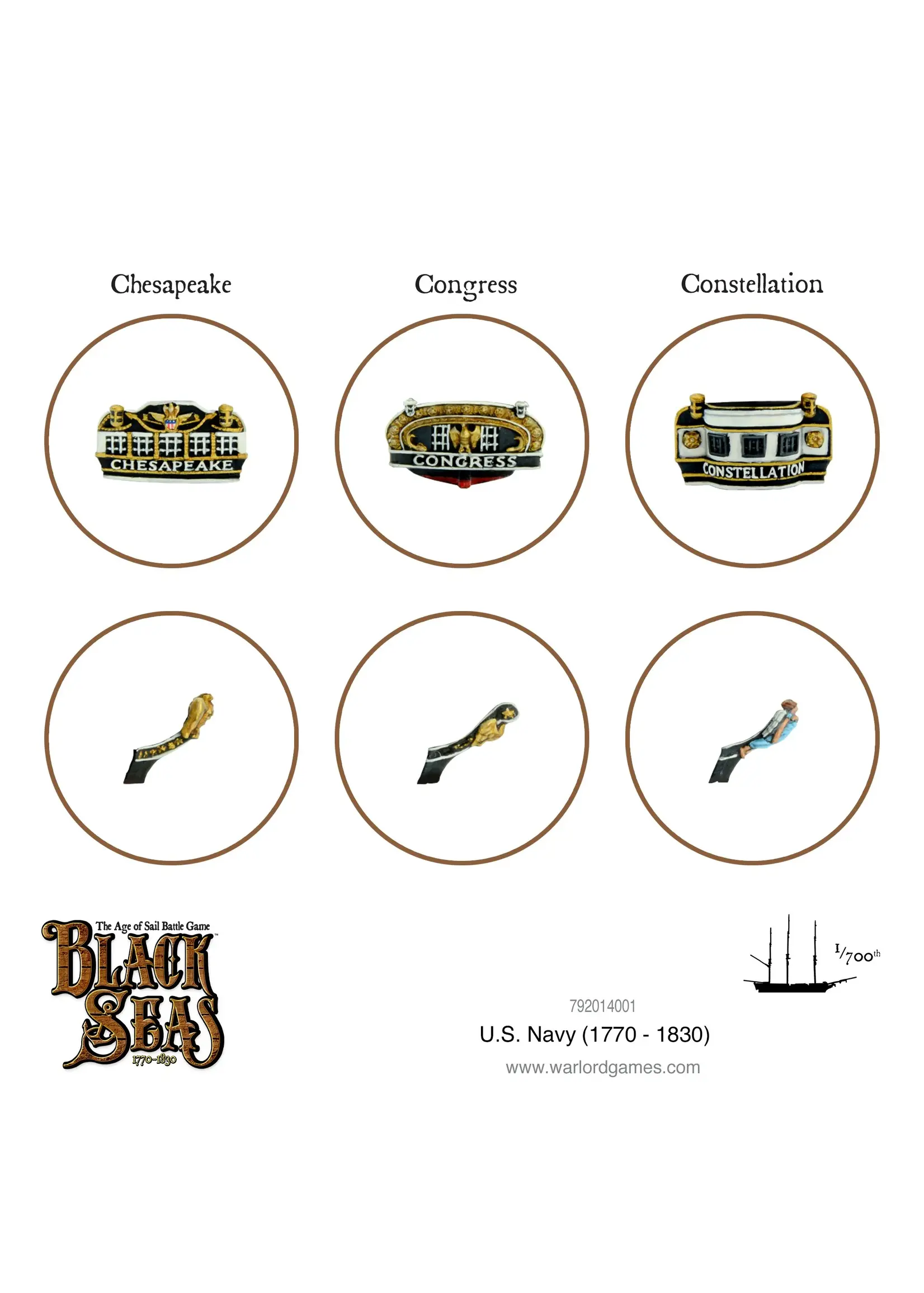 Black Seas U.S. Navy Fleet (1770 - 1830)