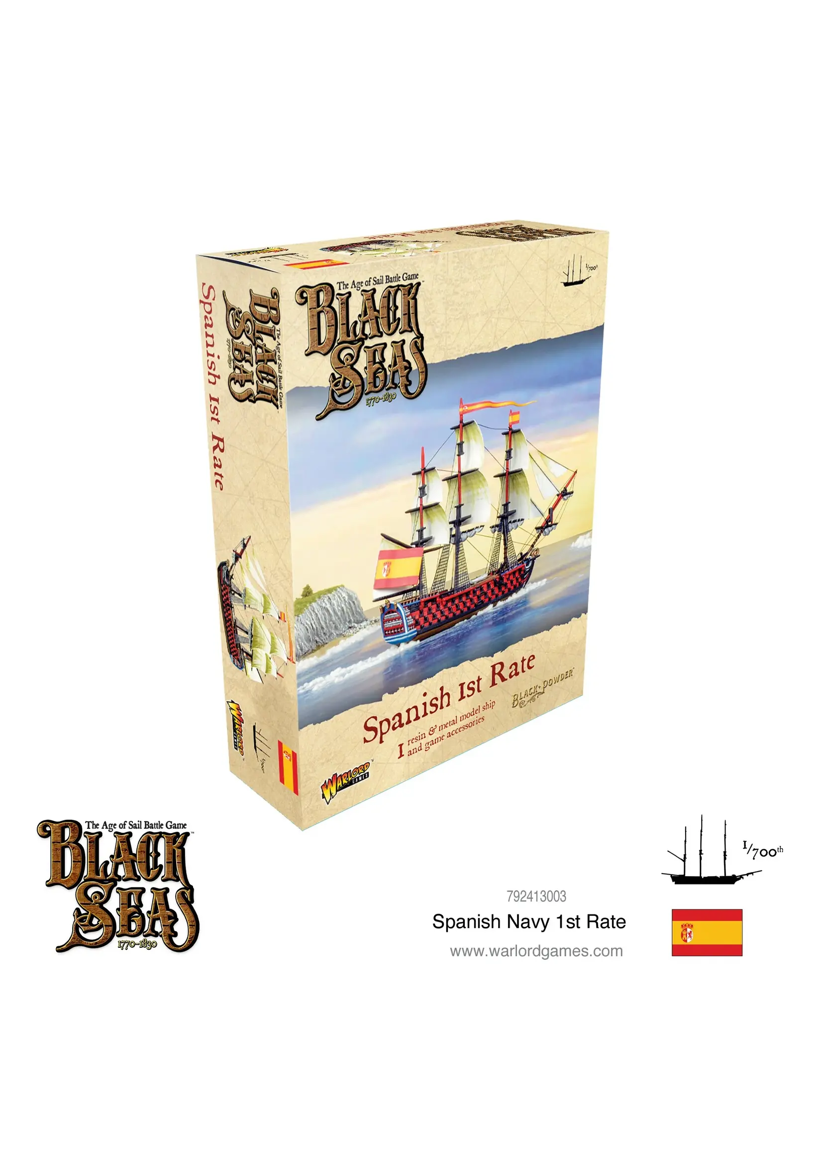 Black Seas Spanish Navy 1st Rate