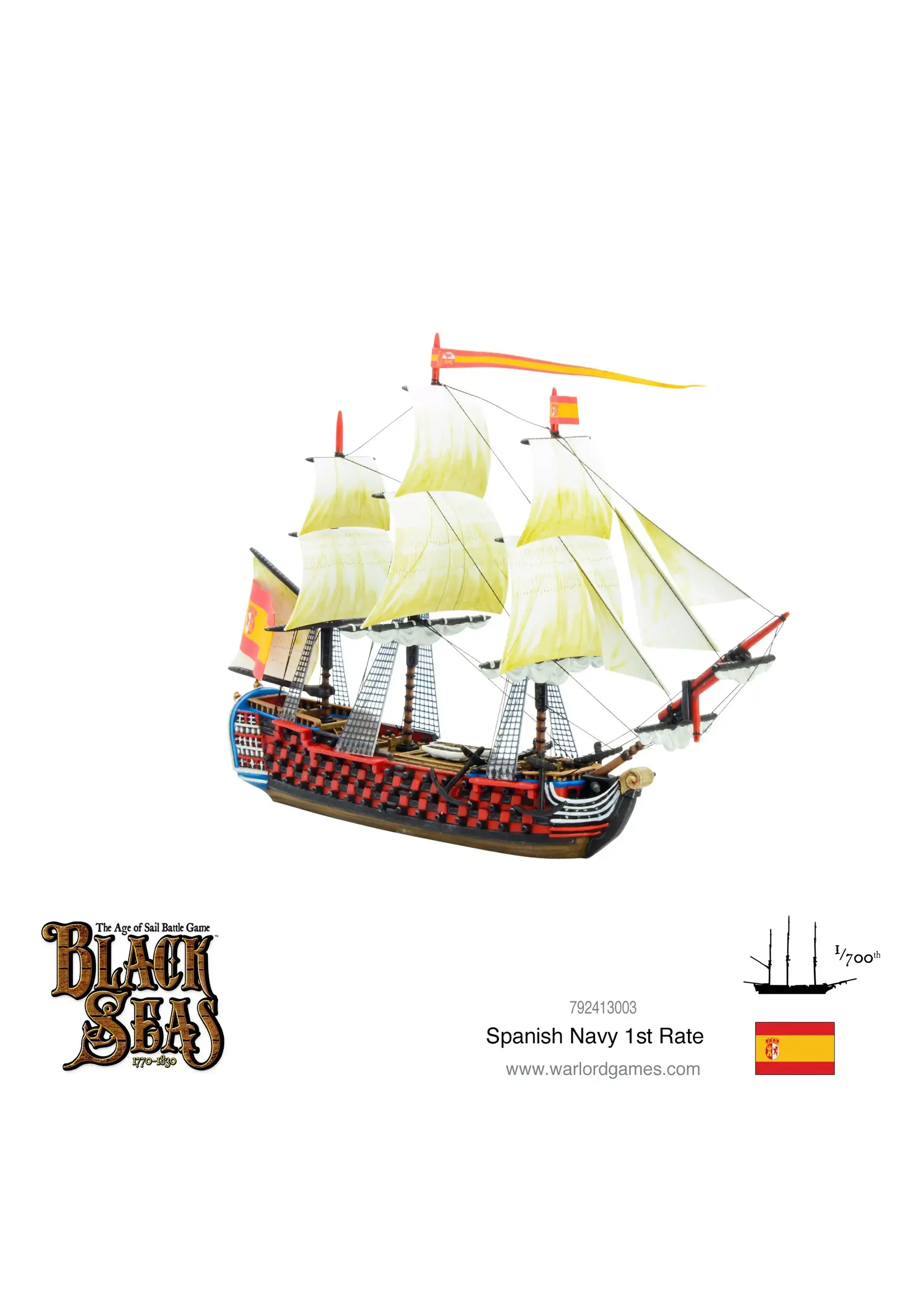 Black Seas Spanish Navy 1st Rate