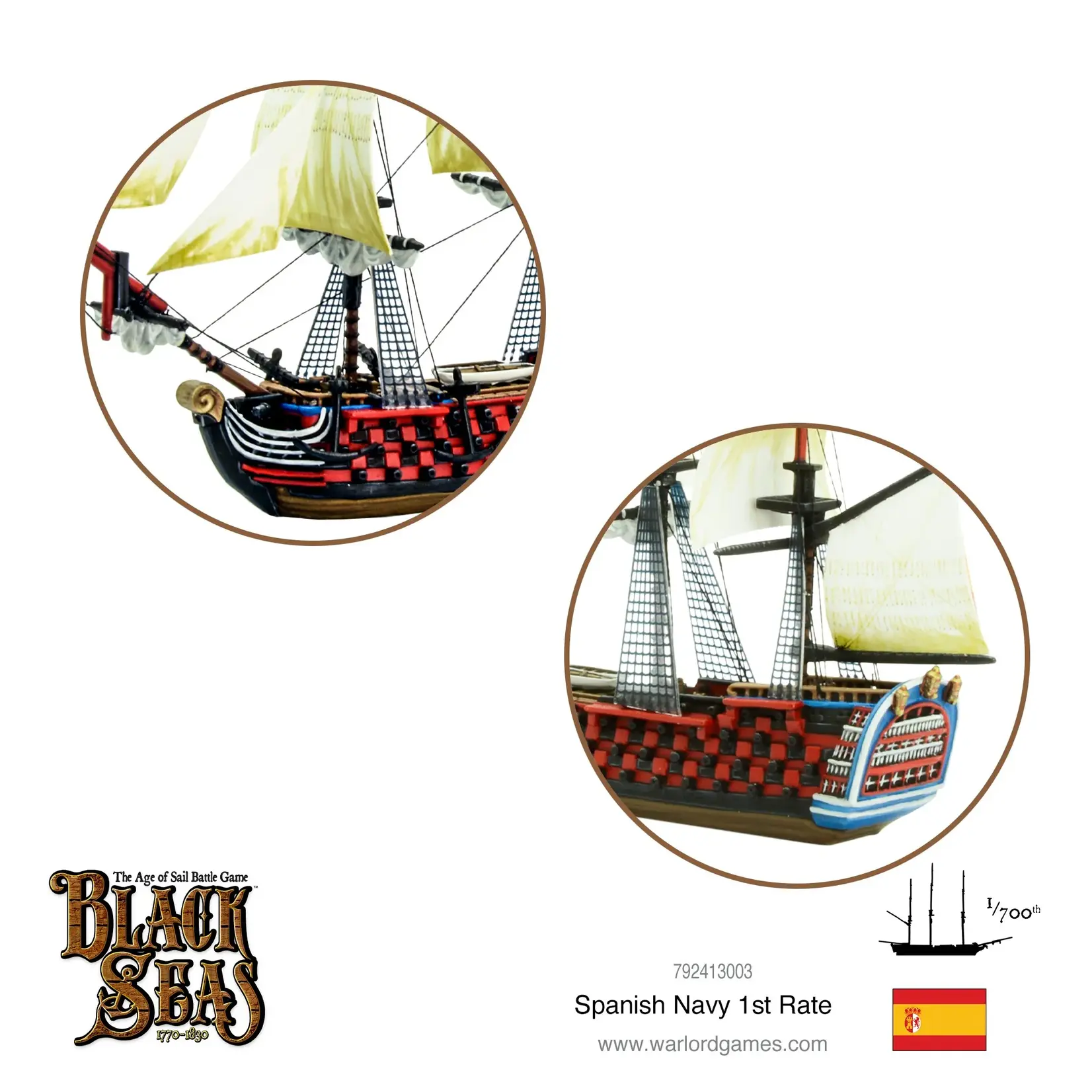 Black Seas Spanish Navy 1st Rate