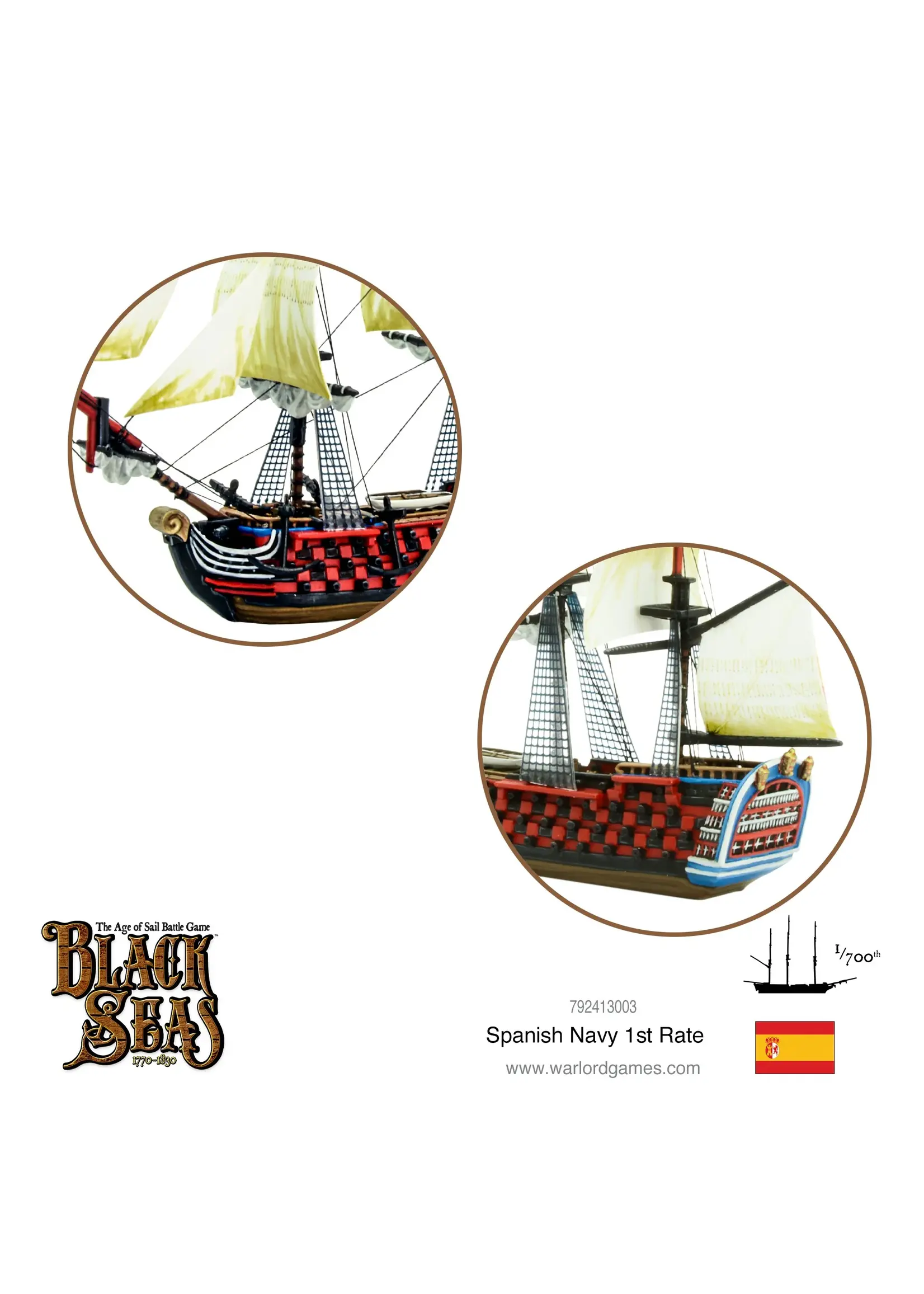 Black Seas Spanish Navy 1st Rate