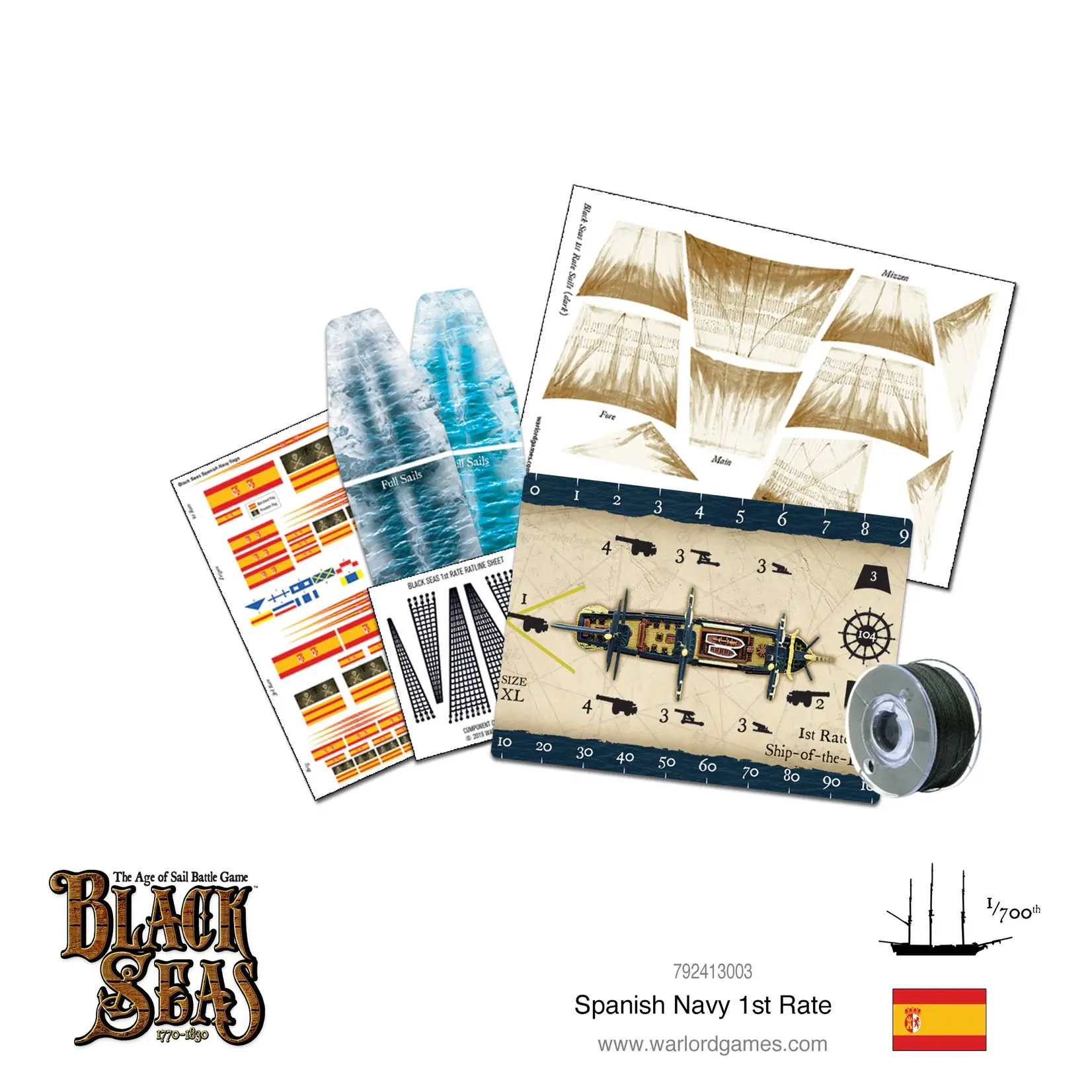 Black Seas Spanish Navy 1st Rate