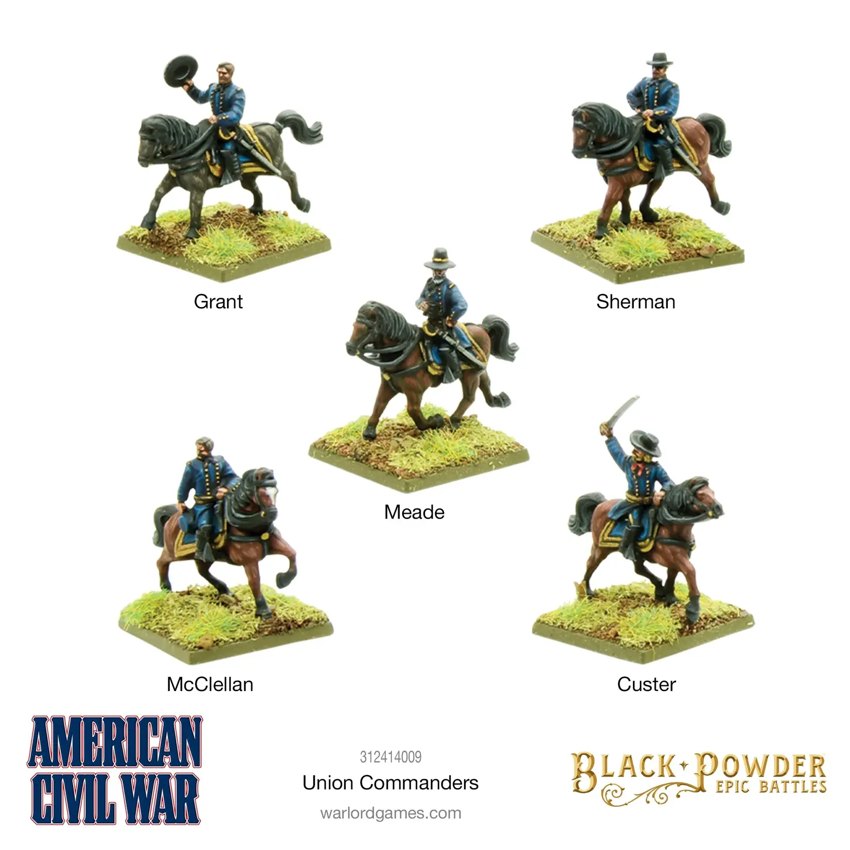 Black Powder Black Powder Epic Battles: American Civil War Union Commanders