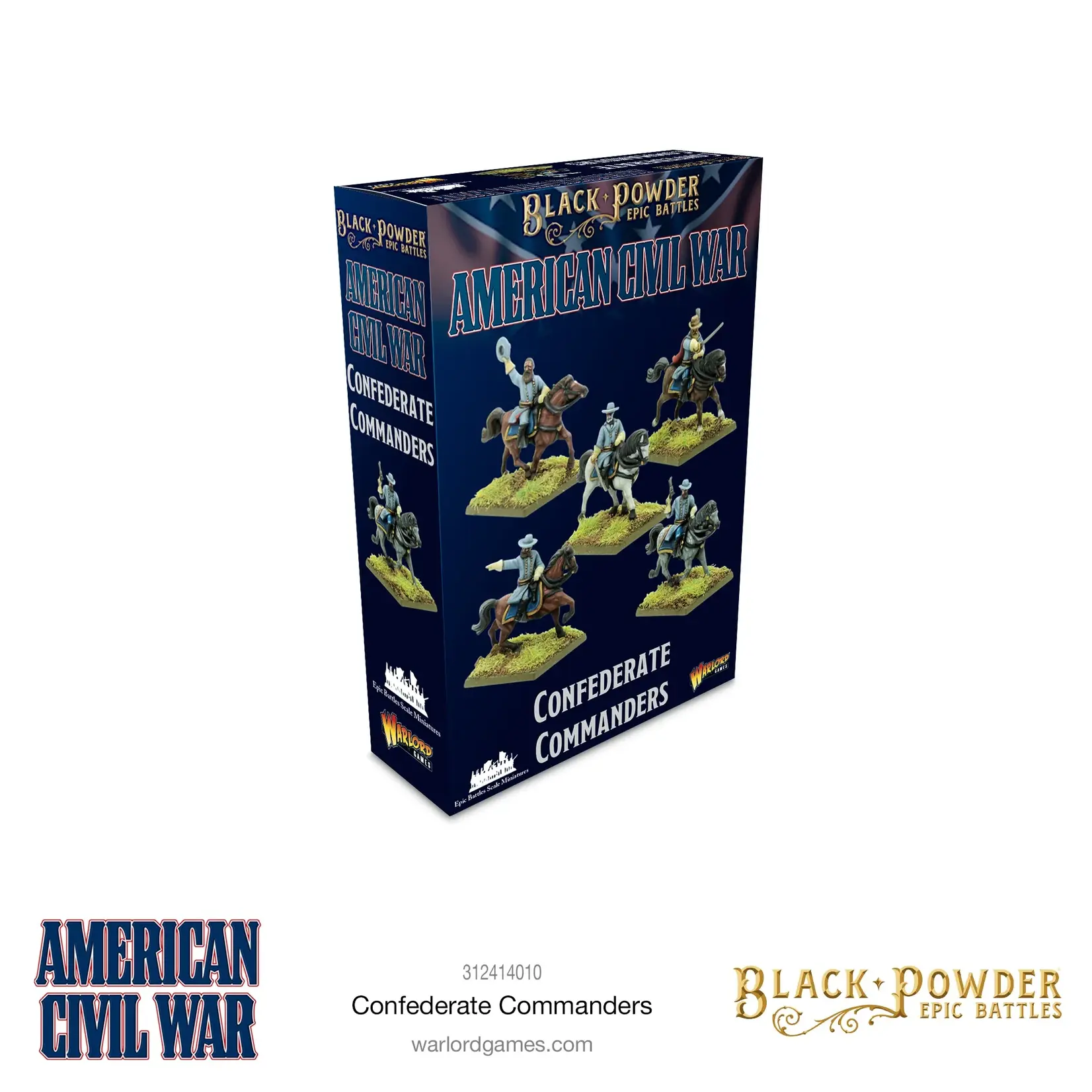 Black Powder Black Powder Epic Battles: American Civil War Confederate Commanders