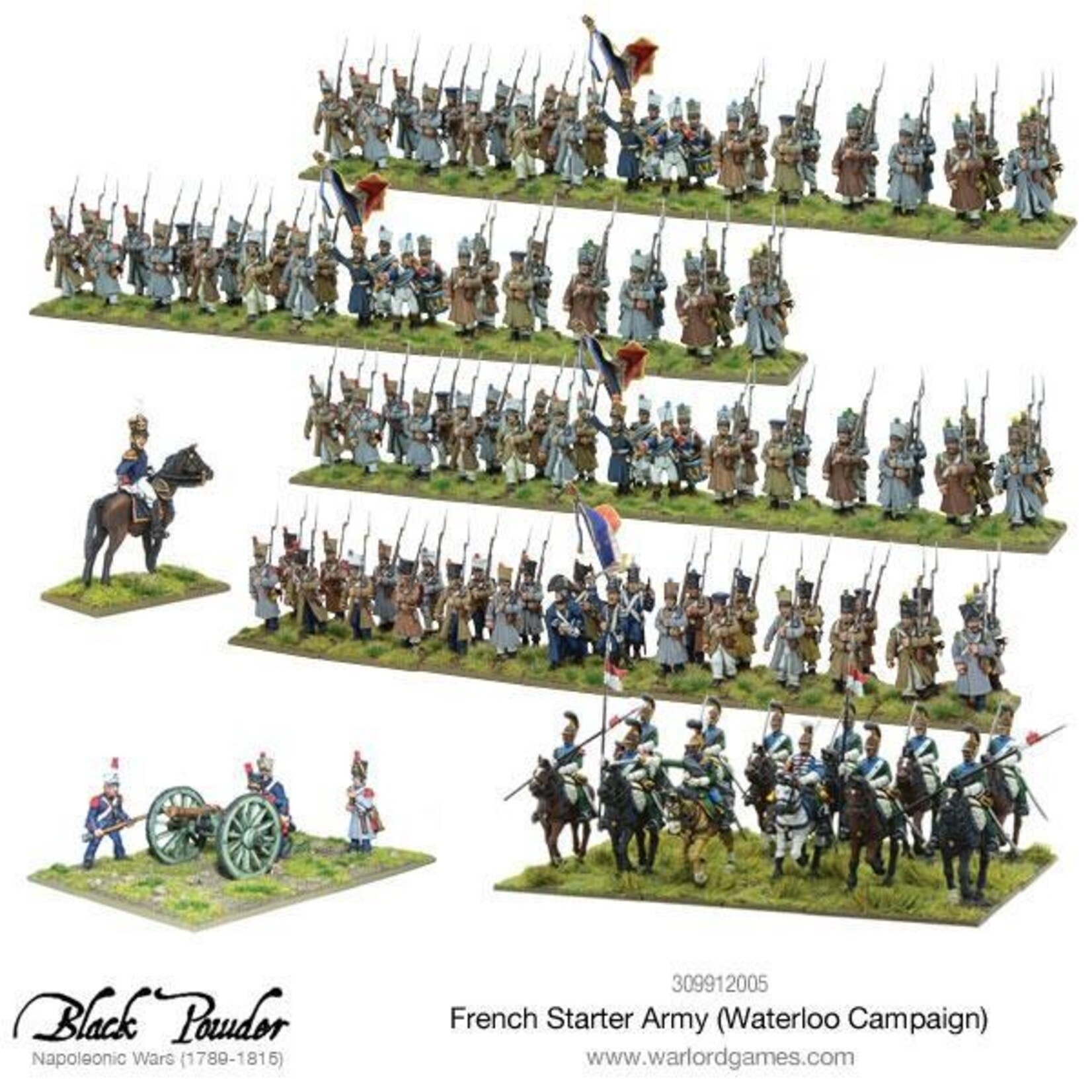 Black Powder Napoleonic French starter army (Waterloo campaign)