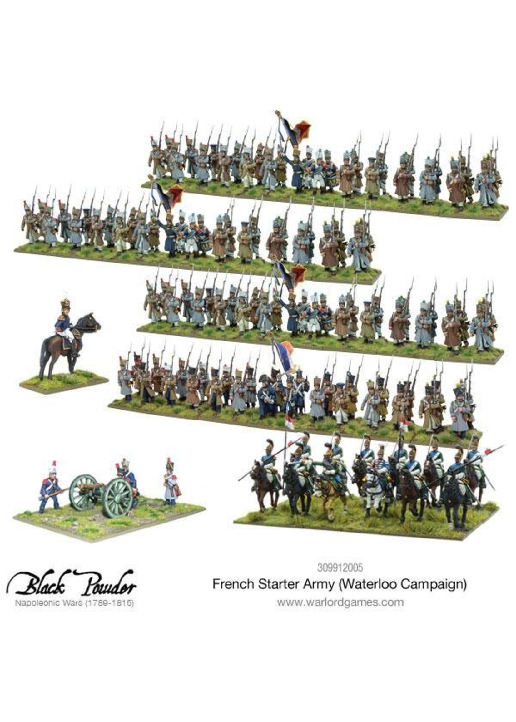 Black Powder Napoleonic French starter army (Waterloo campaign)