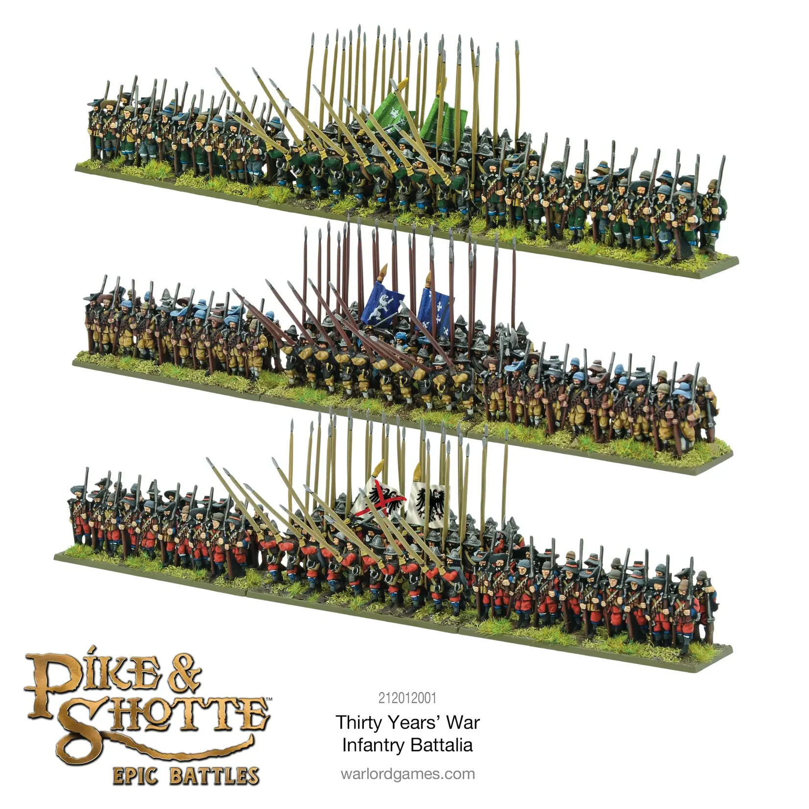 Pike & Shotte Pike & Shotte Epic Battles - Thirty Year's War Infantry Battalia