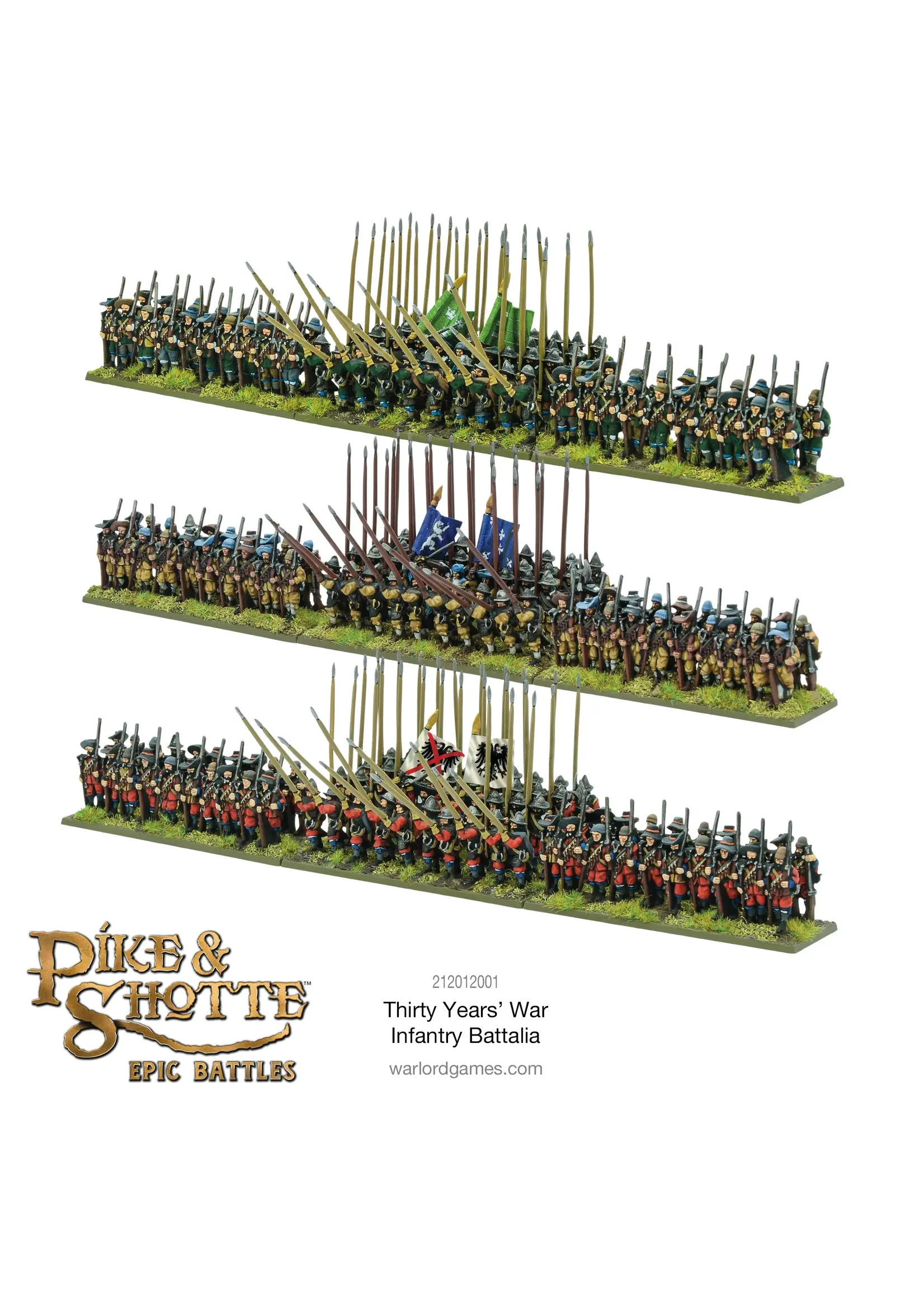 Pike & Shotte Pike & Shotte Epic Battles - Thirty Year's War Infantry Battalia