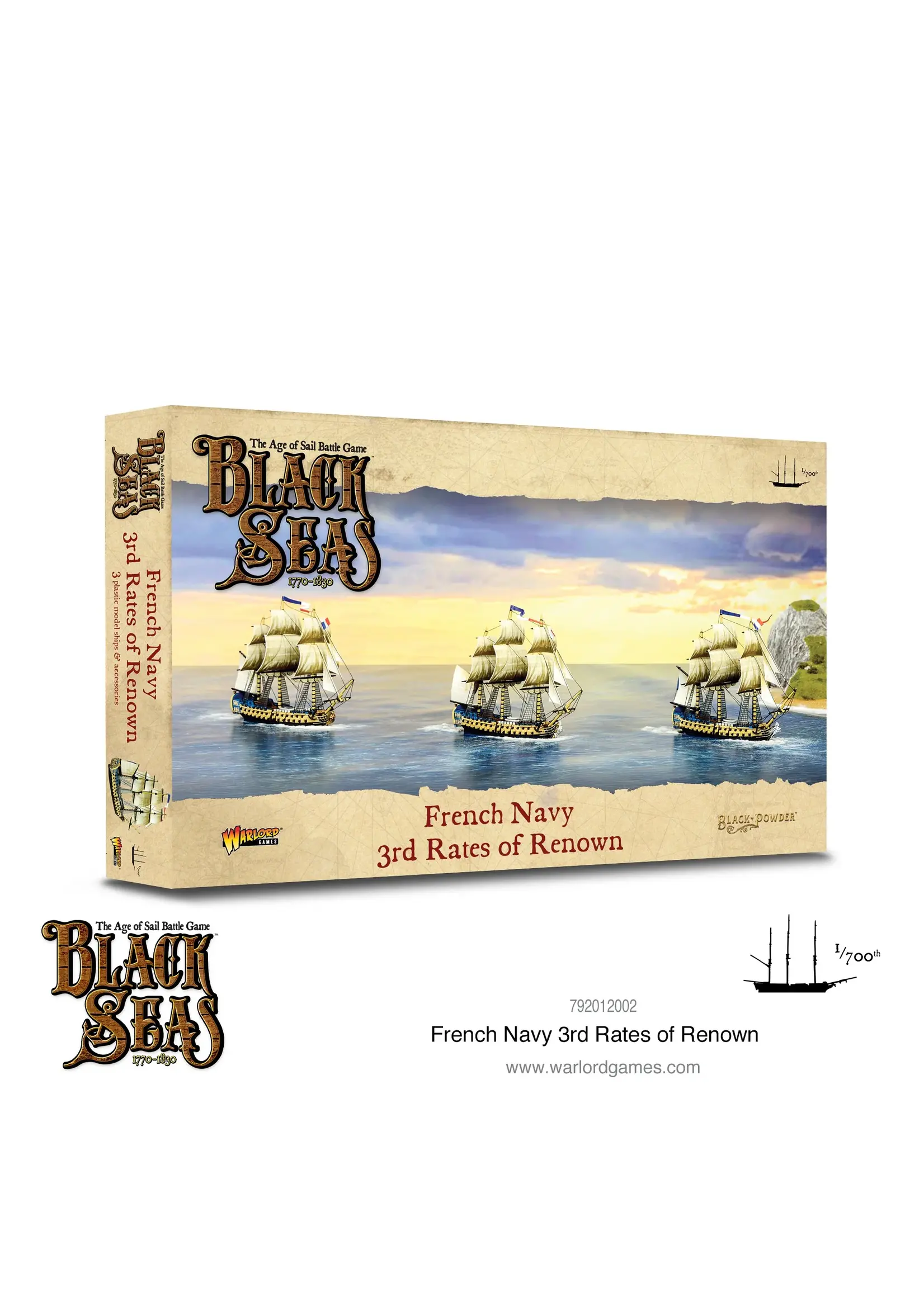 Black Seas French Navy 3rd Rates of Renown