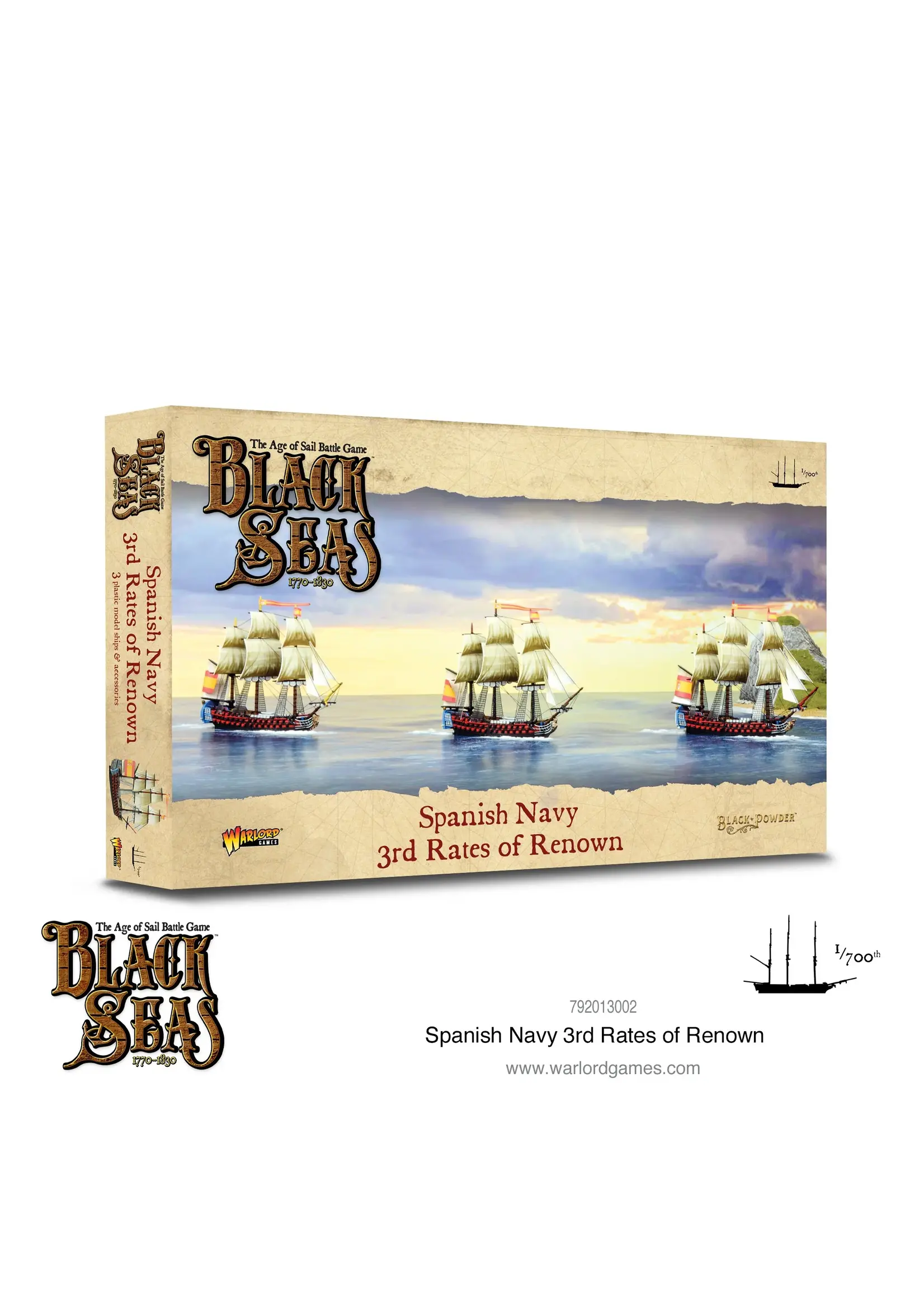 Black Seas Spanish Navy 3rd Rates of Renown