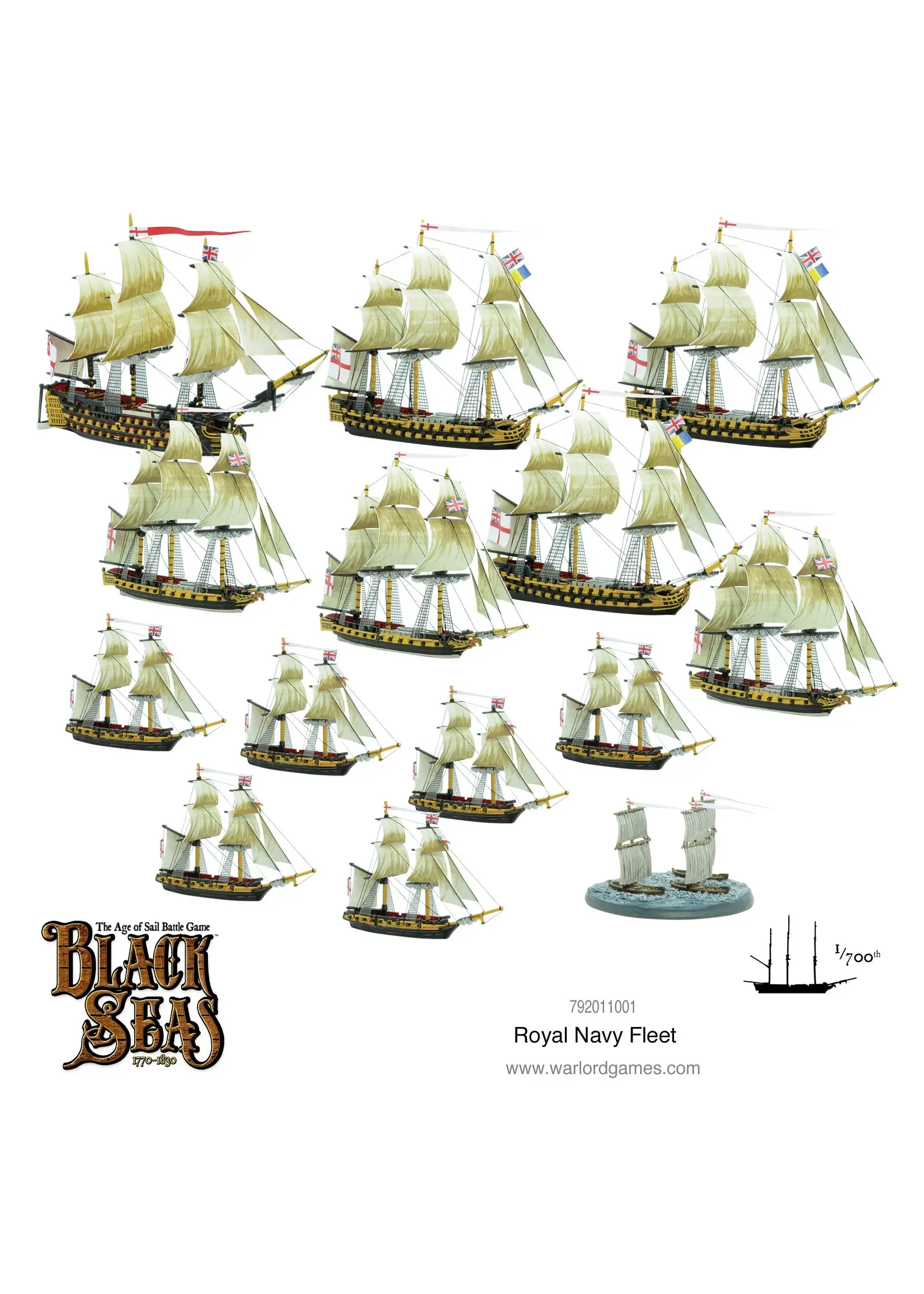 Black Seas Royal Navy Fleet (1770 - 1830)