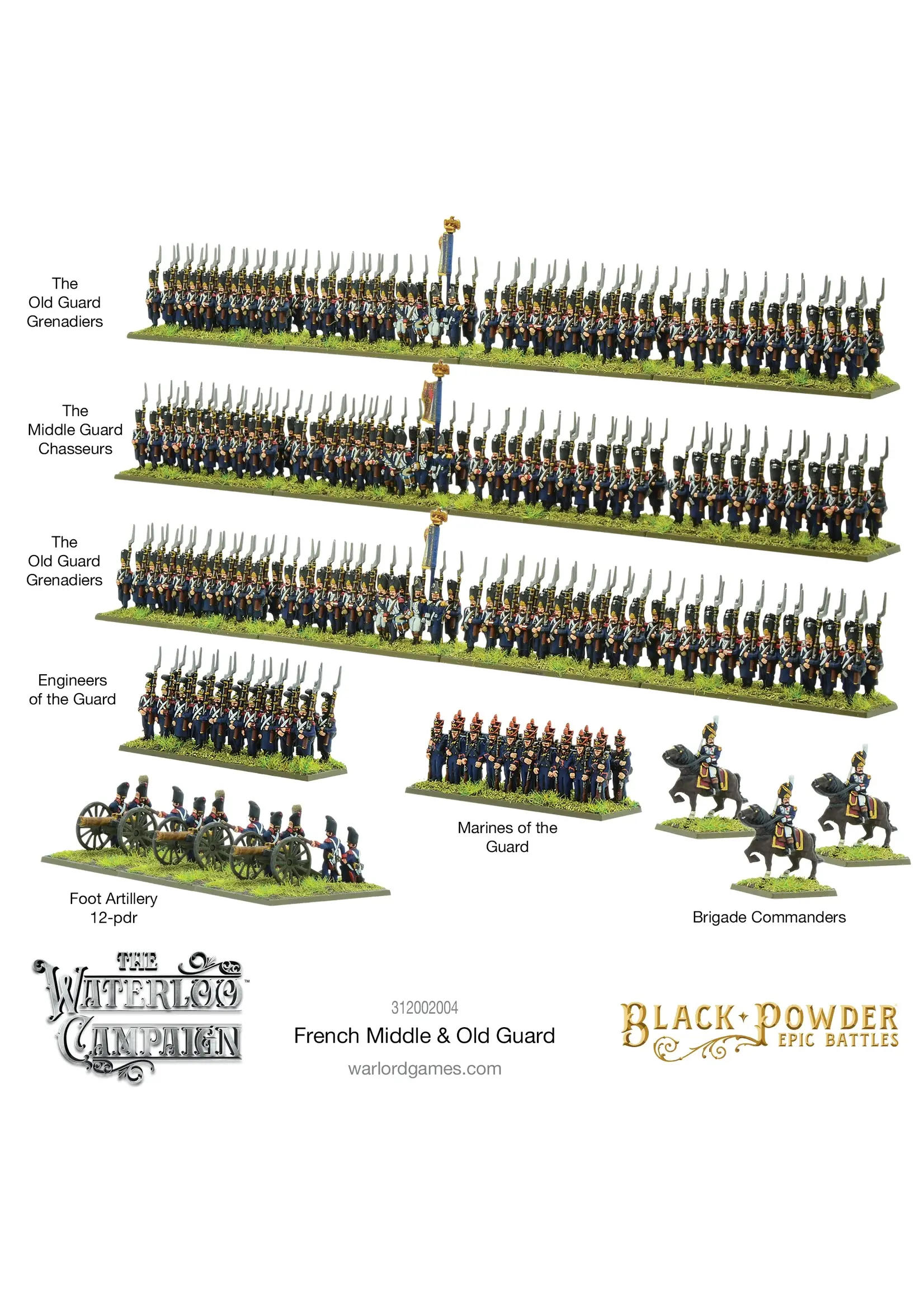Black Powder Black Powder Epic Battles: French Middle & Old Guard